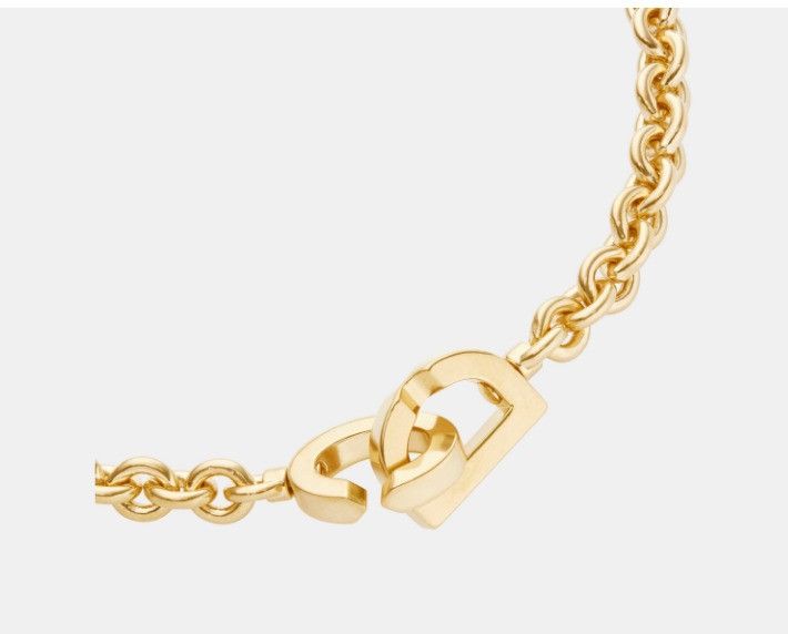 Dior o1w1db11224 Size: OS / CD Lock Necklace in Gold Size ONE SIZE - 3 Thumbnail