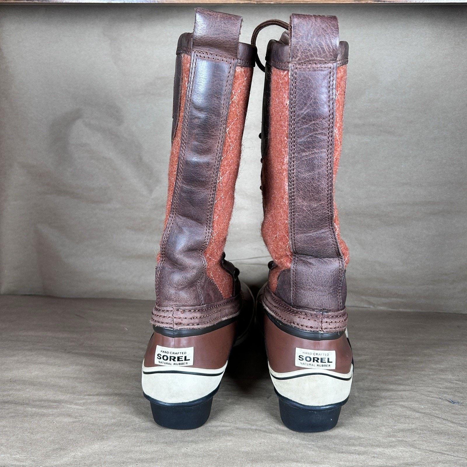 SOREL Sorel Tofino Quilted Rust Wool Waterproof Winter NL1619-801 Size US 7 / IT 37 - 4 Thumbnail