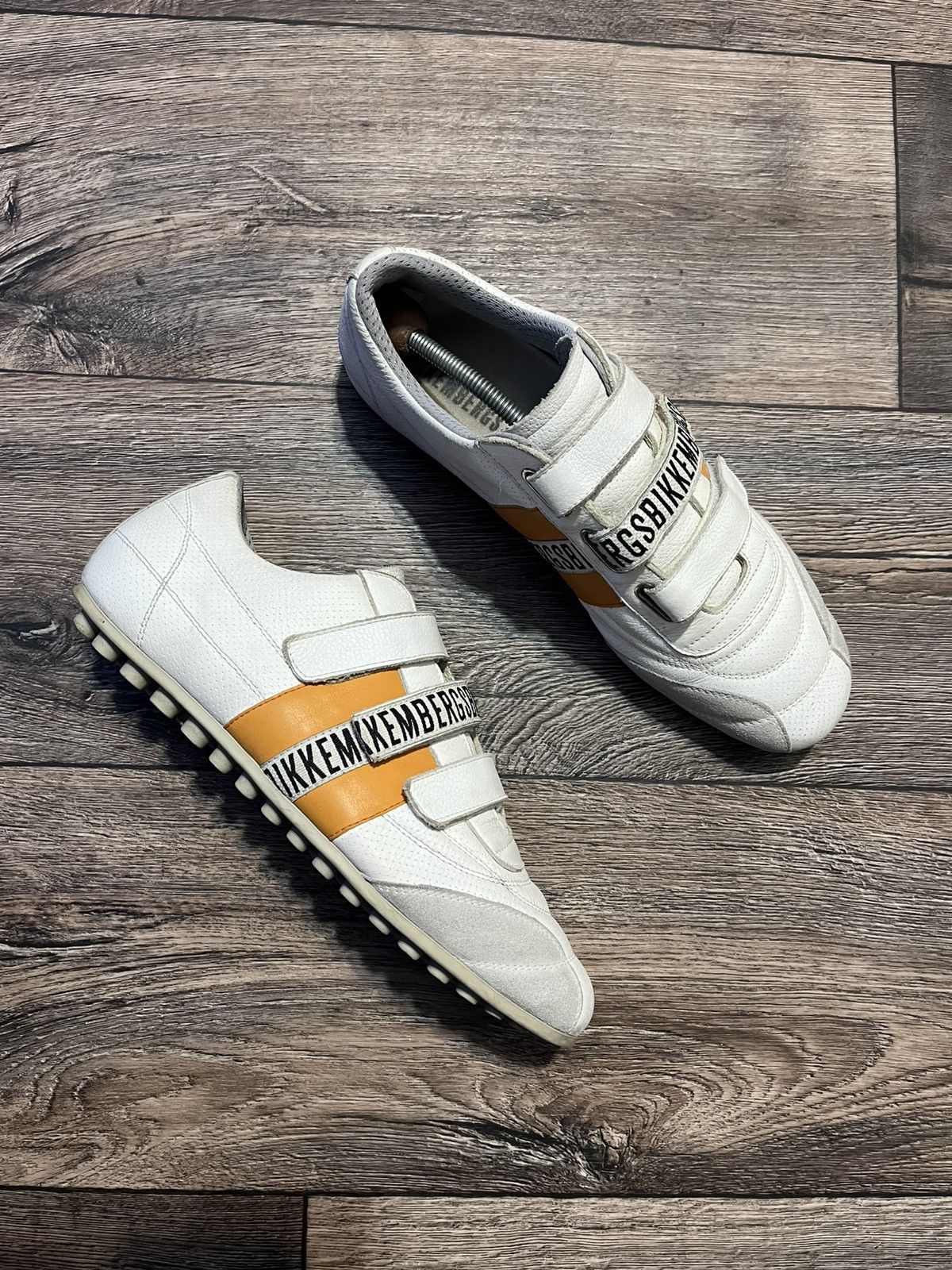 Dirk Bikkembergs Dirk Bikkembergs White Leather Sneakers US11,5 Size US 11 / EU 44 - 4 Thumbnail