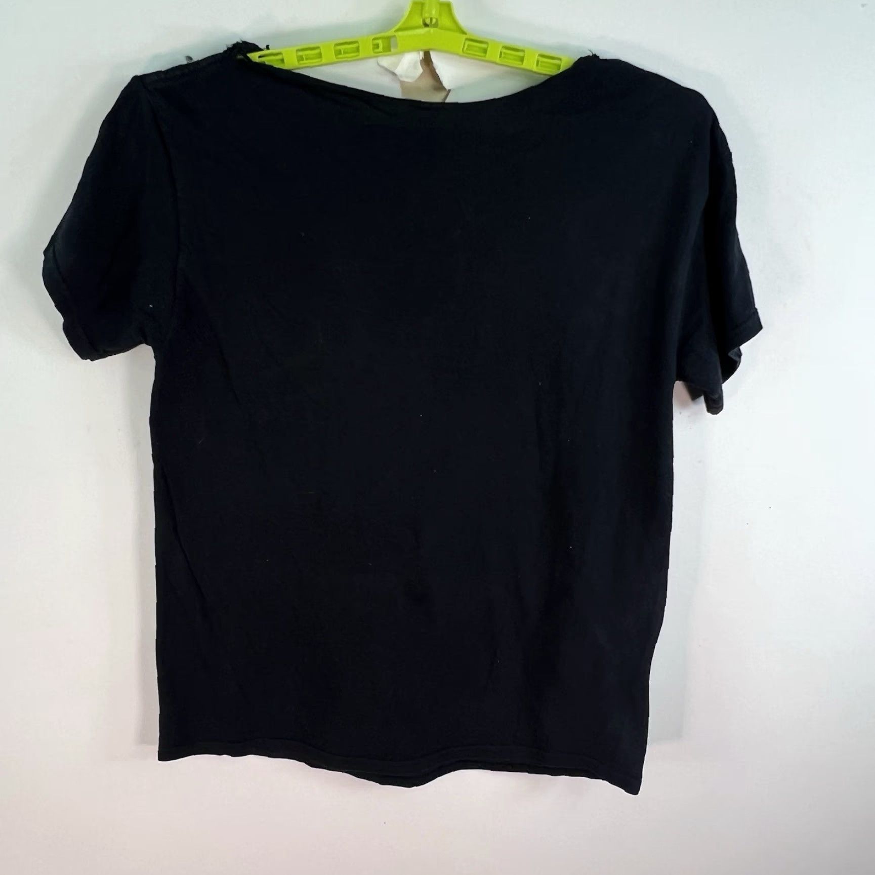 Vintage VINTAGE Cube Women’s T-Shirt Short Sleeve Crew Neck Open Neck Graphic Black 90s Hip Hop Grunge Size M / US 6-8 / IT 42-44 - 6 Thumbnail