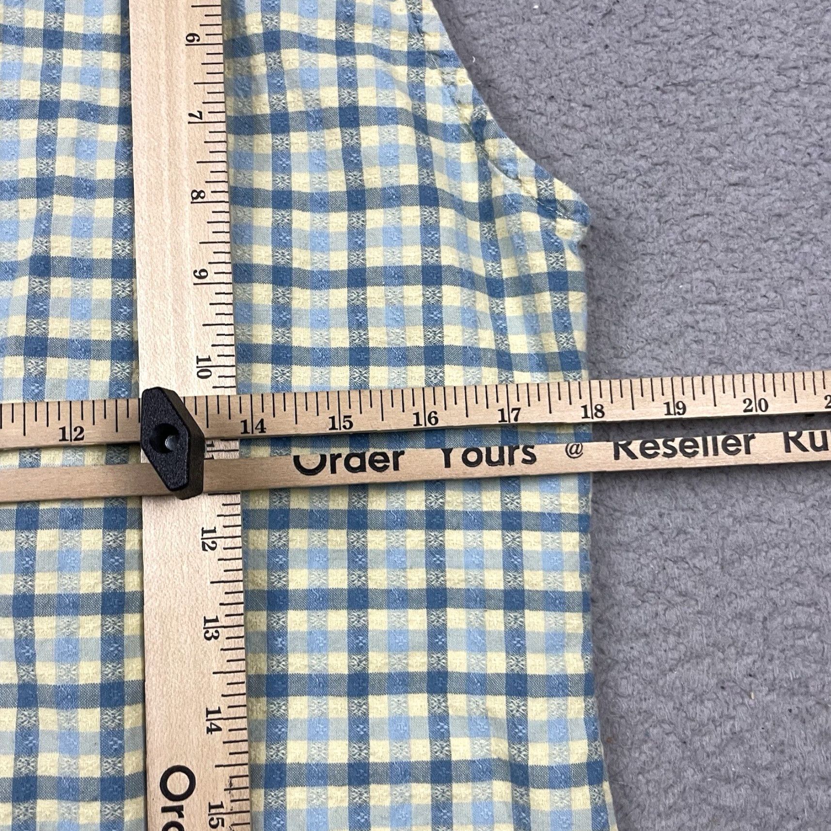 Vintage VINTAGE Woolrich Shirt Womens M Green Yellow Tank Mom Casual Summer Ladies Button M Size M / US 6-8 / IT 42-44 - 8 Thumbnail