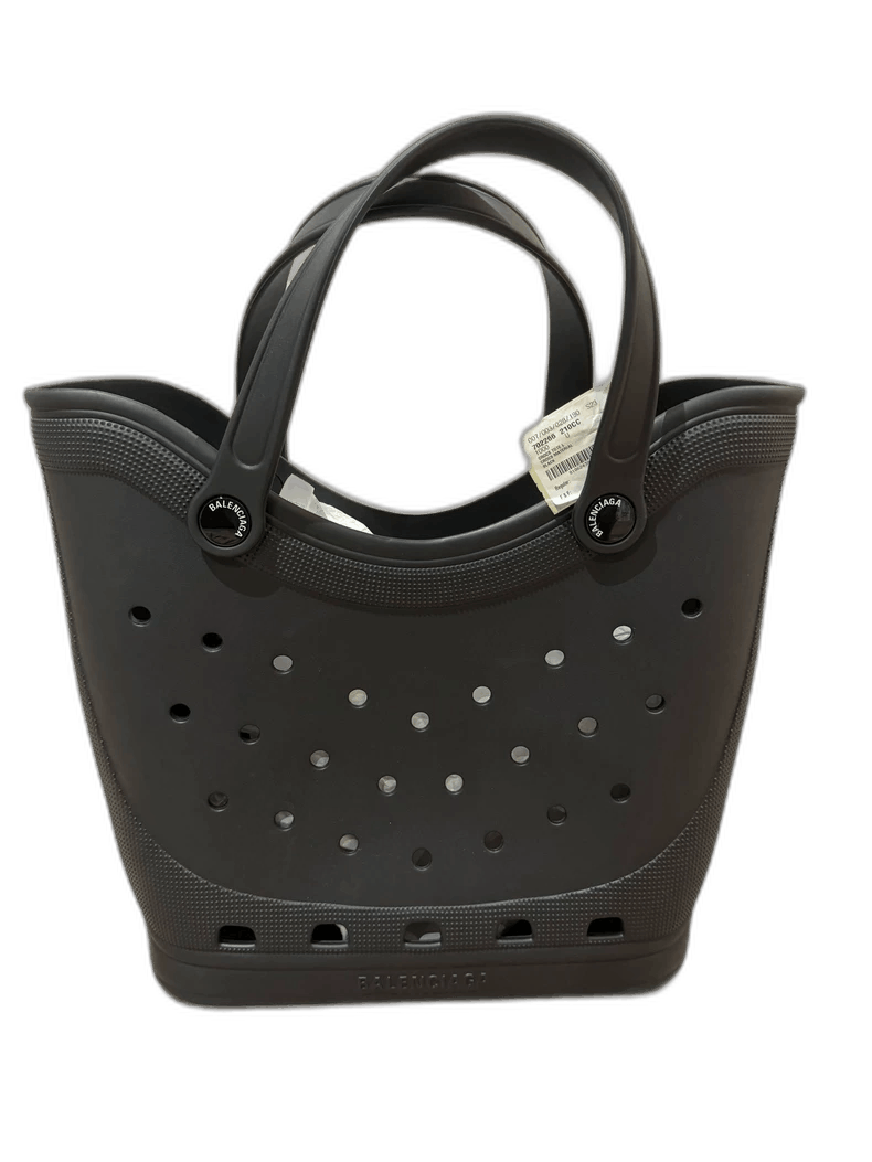 Balenciaga Balenciaga Crocs Collaboration Black Tote Bag Size ONE SIZE - 1 Thumbnail