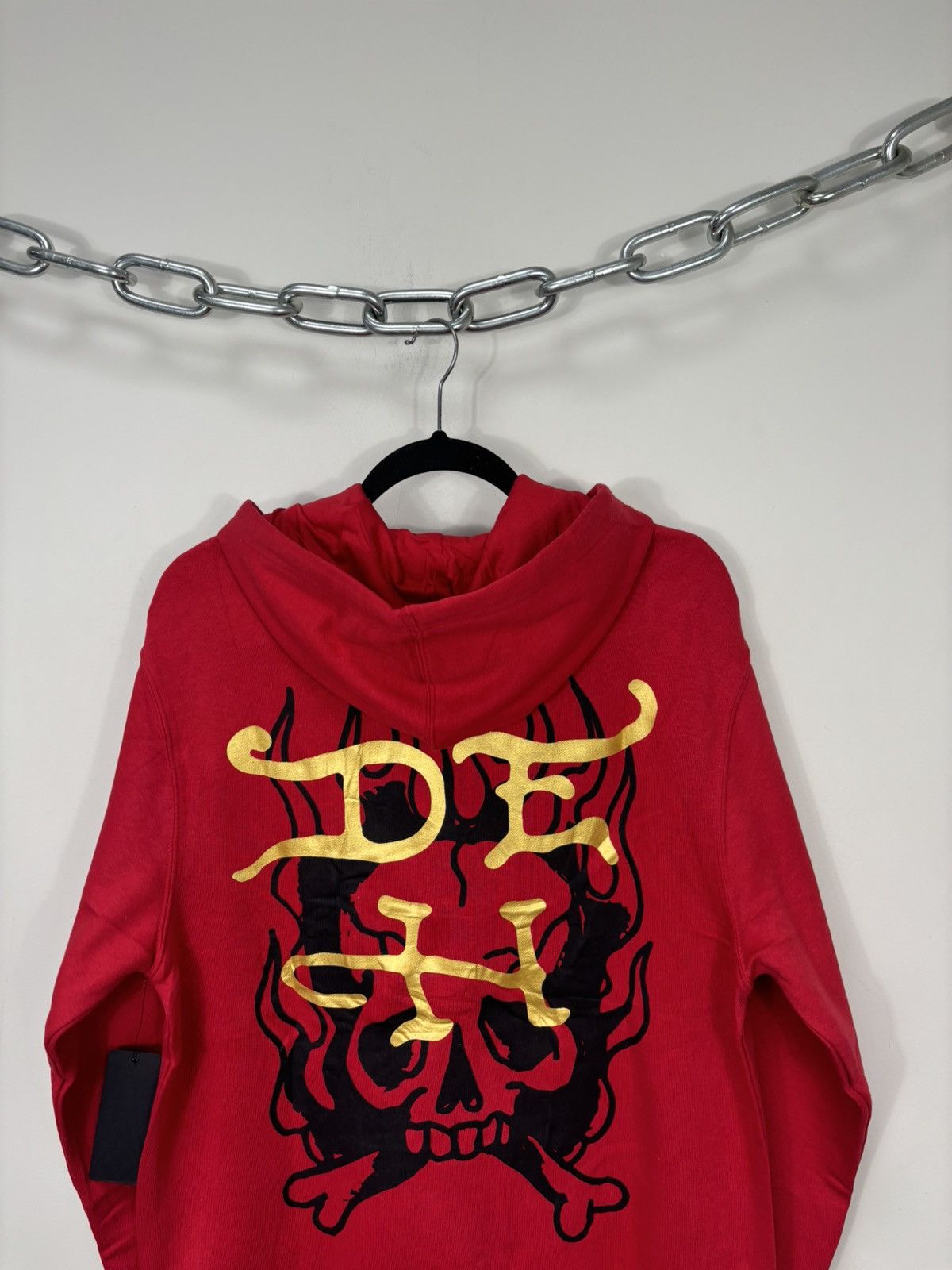 Christian Audigier Ed Hardy Chinese Dragon Tattoo Logo NEW Red Hype Hoodie Size US M / EU 48-50 / 2 - 14 Thumbnail