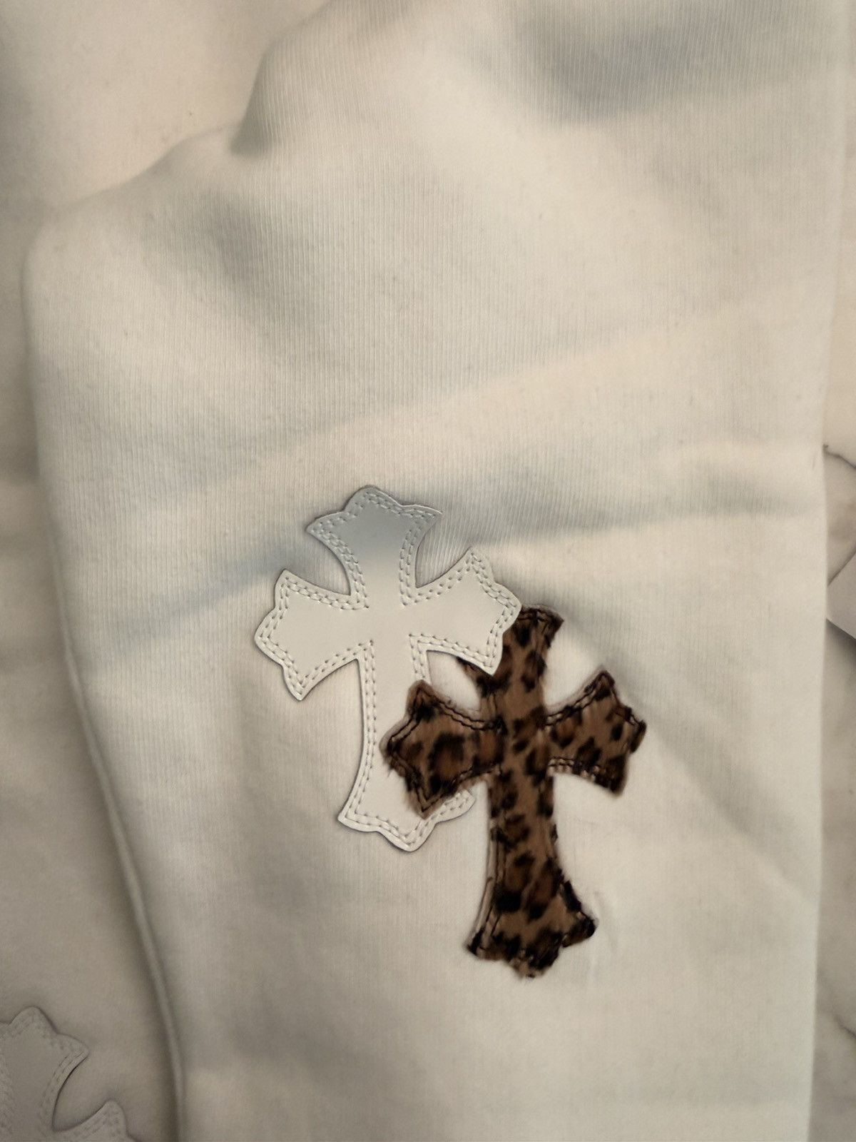 Chrome Hearts Crewneck 1/4 zip white patches Size US S / EU 44-46 / 1 - 5 Thumbnail