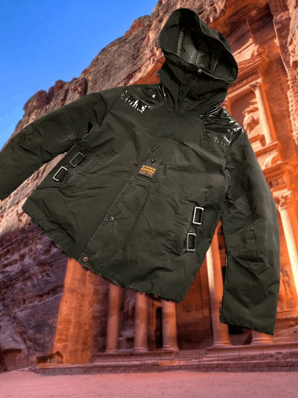 G-Star vintage black G-Star Raw logo Y2K jacket Streetwear Size US M / EU 48-50 / 2 - 1 Thumbnail
