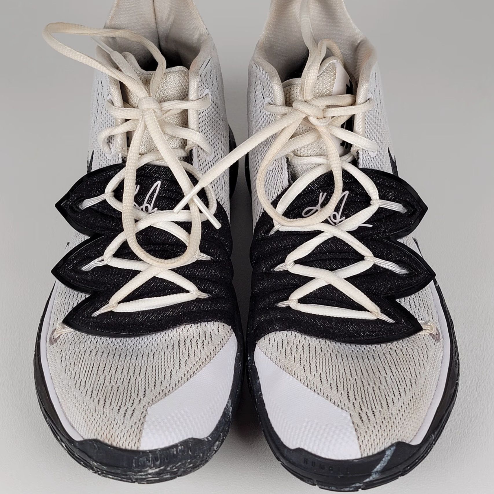 Nike Nike Kyrie 5 Cookies and Cream Mens 8.5 Sneakers AO2918-100 Nike Kyrie White 2018 Men Basketball Shoes Size ONE SIZE - 2 Thumbnail