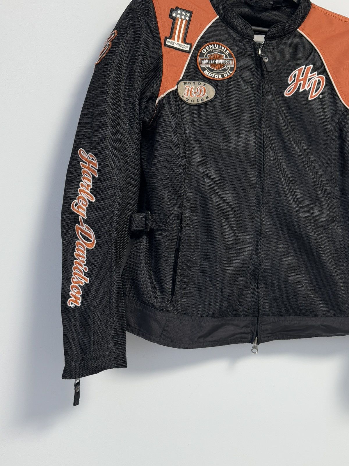 Vintage Harley Davidson Vintage Motorcycle Jacket Size L / US 10 / IT 46 - 2 Thumbnail