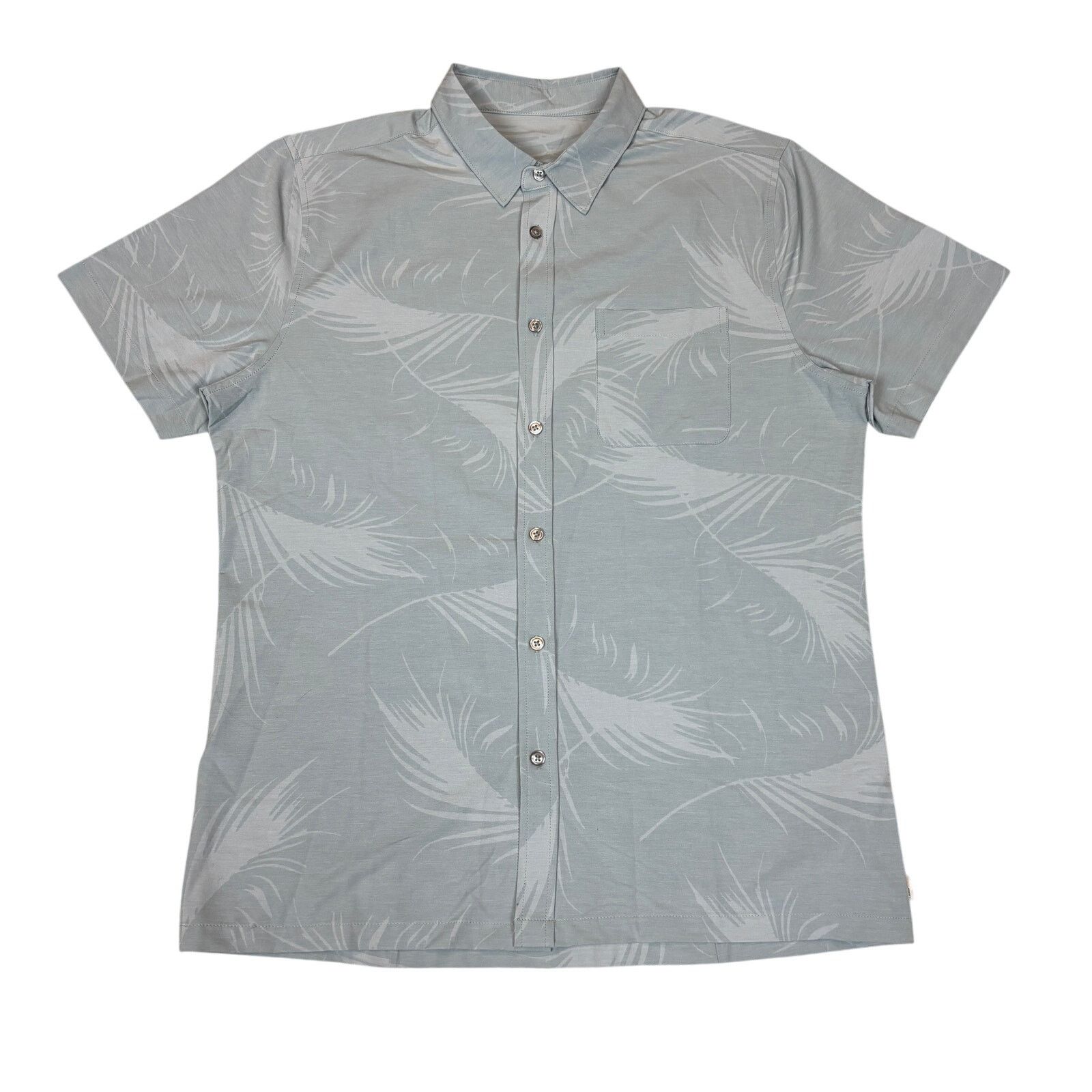 Vuori Vuori Short Sleeve Bridge Button Down Shirt Men's Large Size US L / EU 52-54 / 3 - 1 Thumbnail