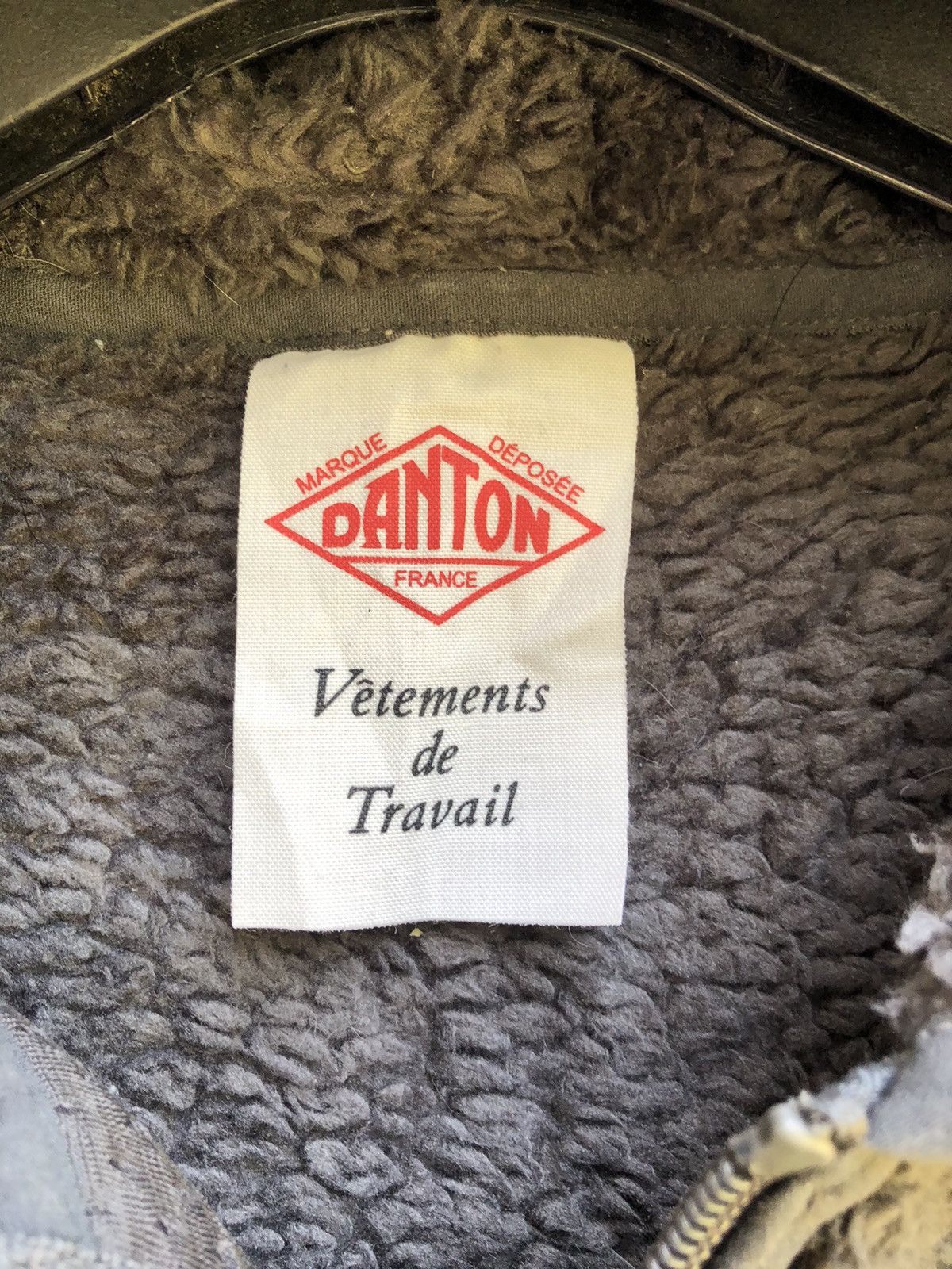 Danton Danton Zipper Hooded Fleece Jacket Size US S / EU 44-46 / 1 - 5 Thumbnail