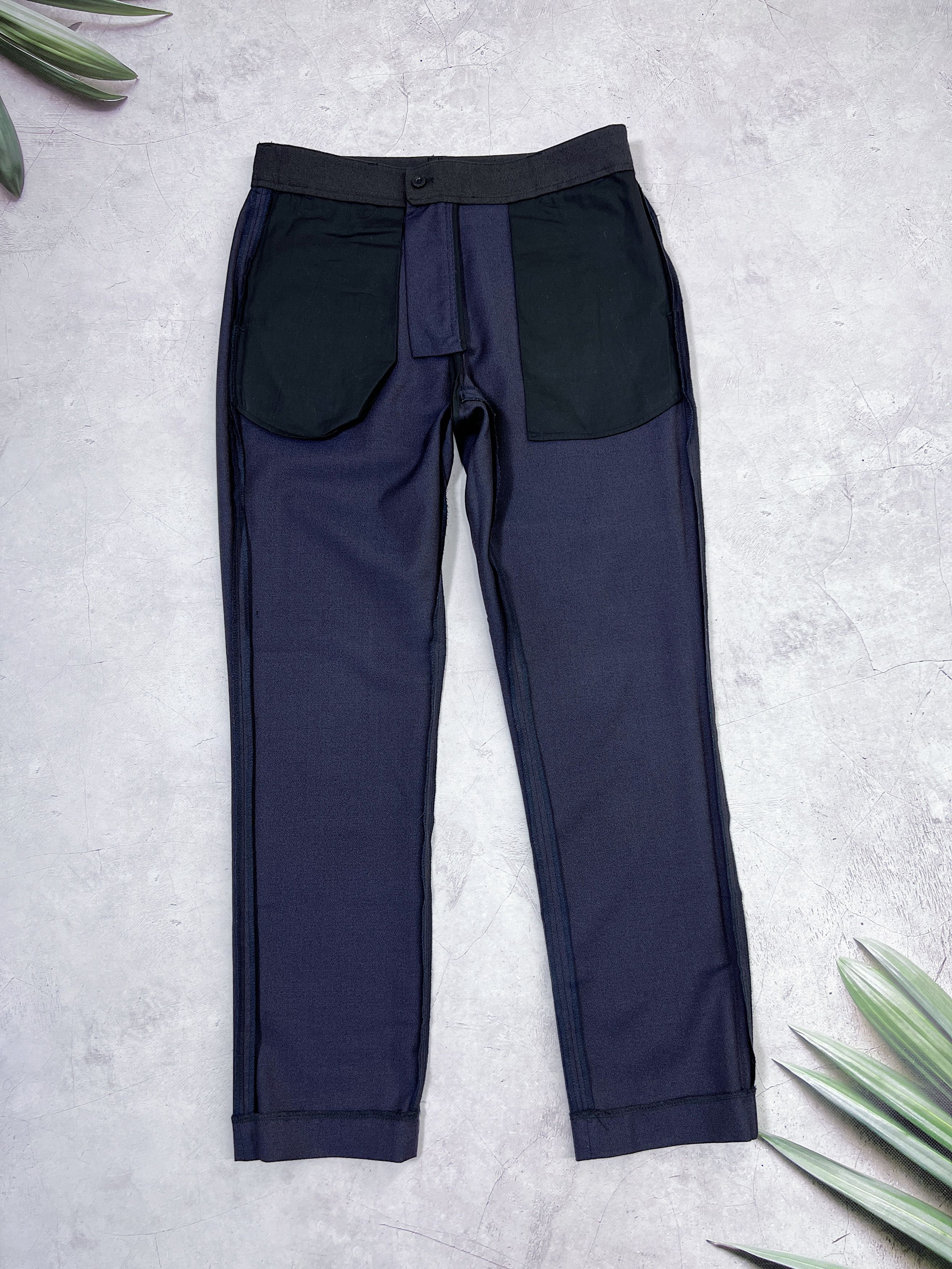 Fred Perry × Raf Simons Raf Simons x Fred Perry Chino Pants Wool Trousers Size US 30 / EU 46 - 17 Thumbnail