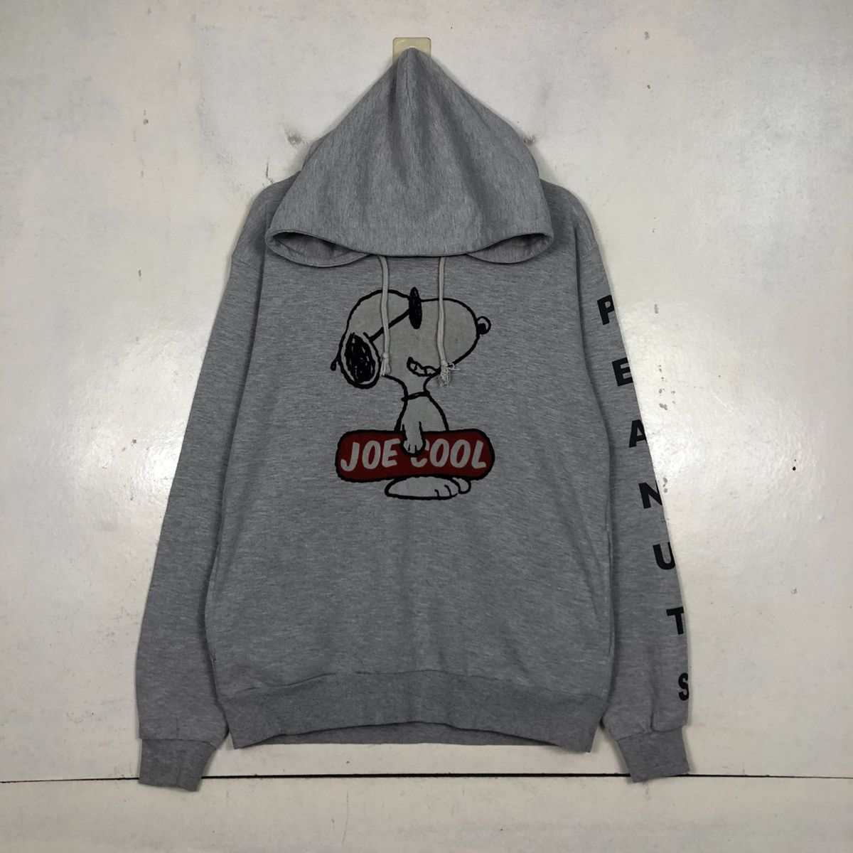 Japanese Brand 📌Vintage Hoodie Pull Over Peanuts Big Logo Over Print Size US L / EU 52-54 / 3 - 3 Thumbnail