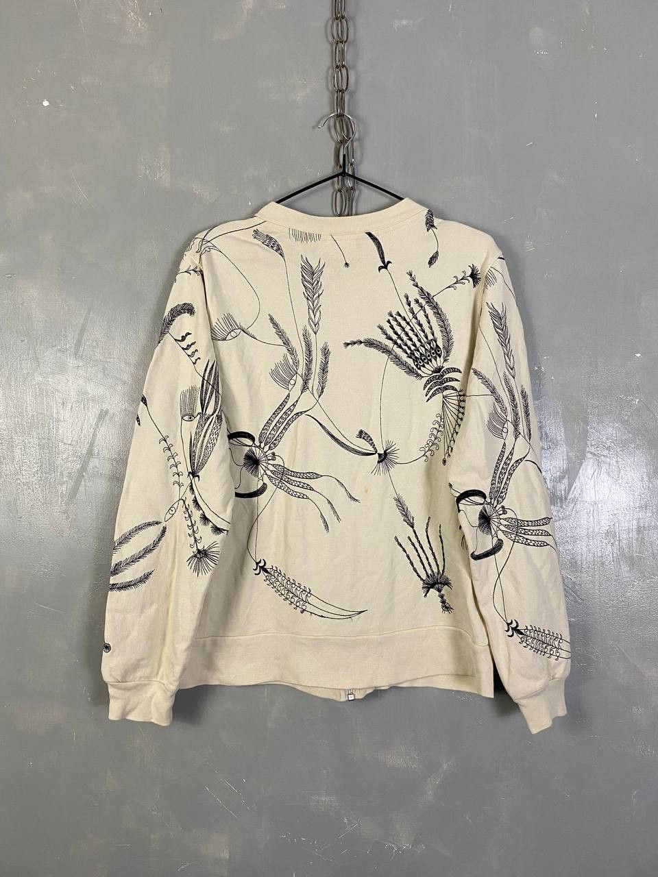 Dries Van Noten Dries Van Noten Zip Front Sweatshirt Size S / US 4 / IT 40 - 4 Thumbnail