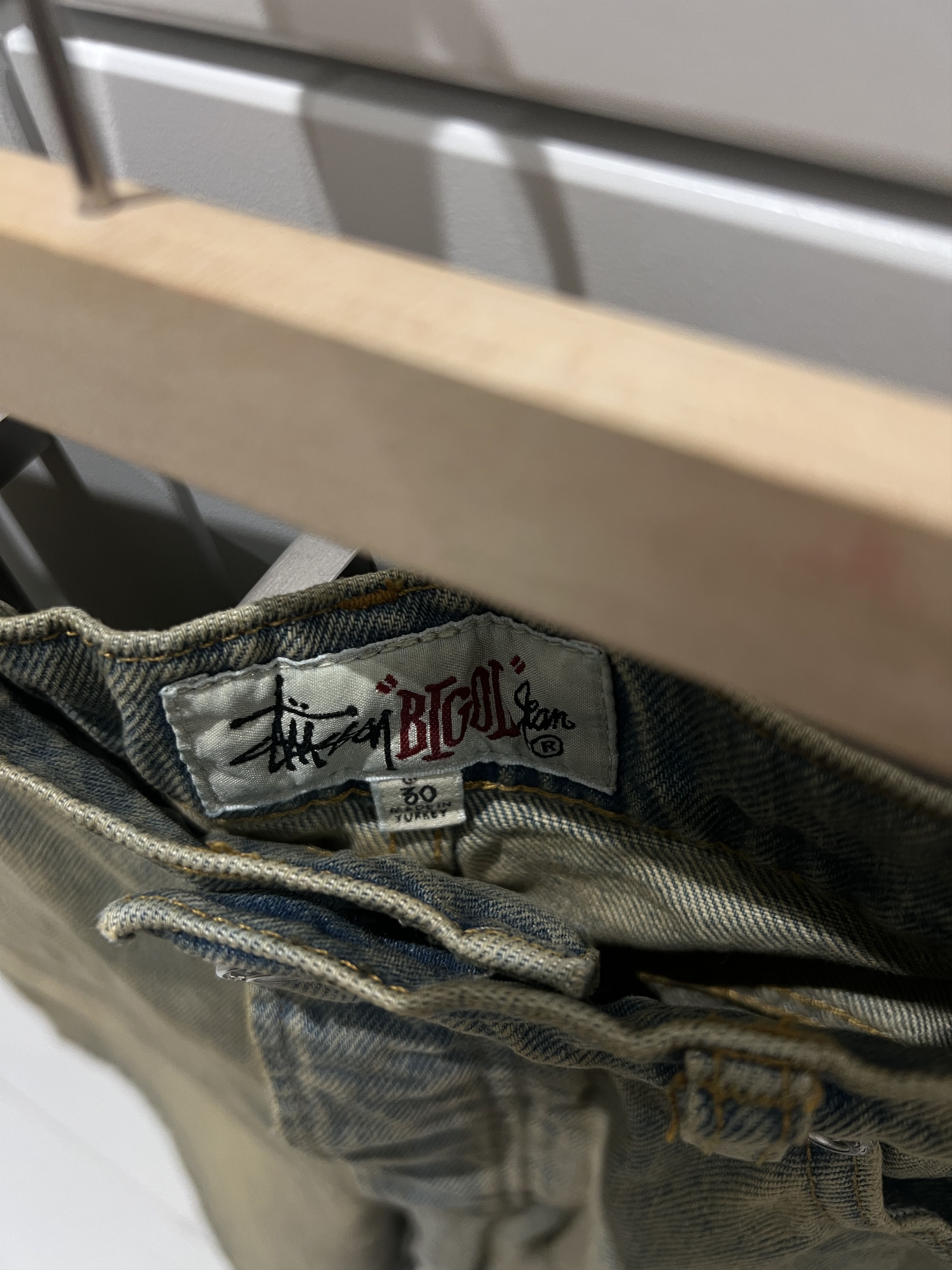 Stussy Stussy Big Ol' Shorts Sand Wash Size US 30 / EU 46 - 6 Thumbnail