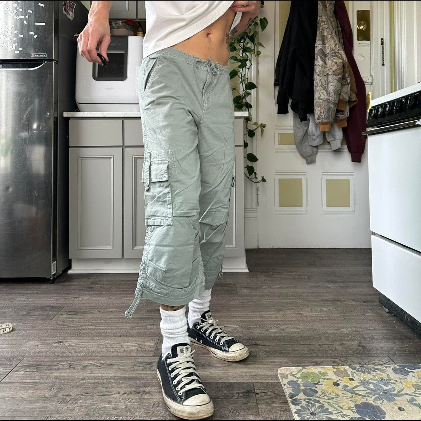 Prana Iconic Vintage Y2K Prana Utility Tactical Long Shorts Capris Size 28" / US 6 / IT 42 - 2 Thumbnail