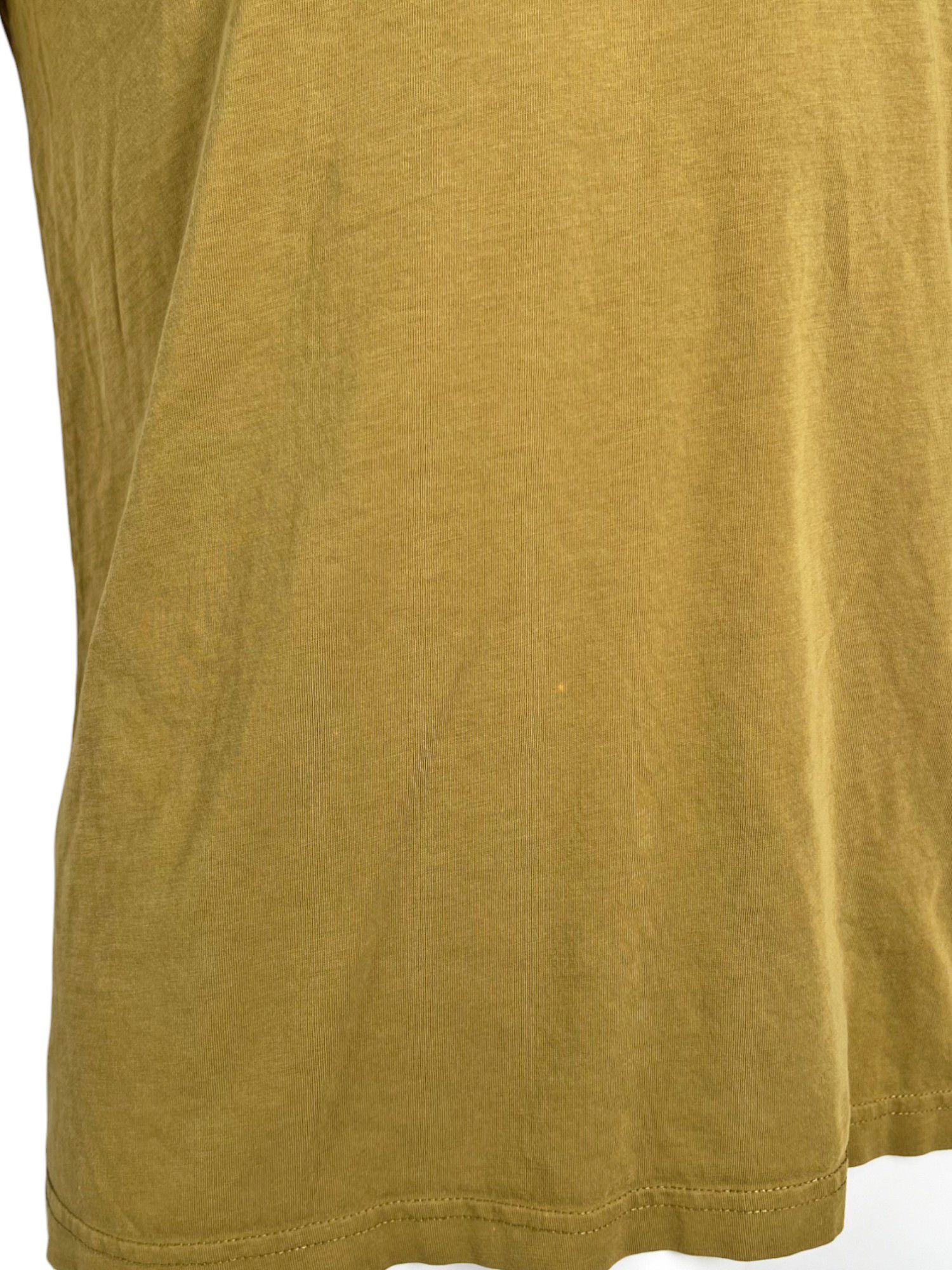 Maison Margiela S/S 2016 Yellow Ochre Cotton Tee Size US S / EU 44-46 / 1 - 7 Thumbnail