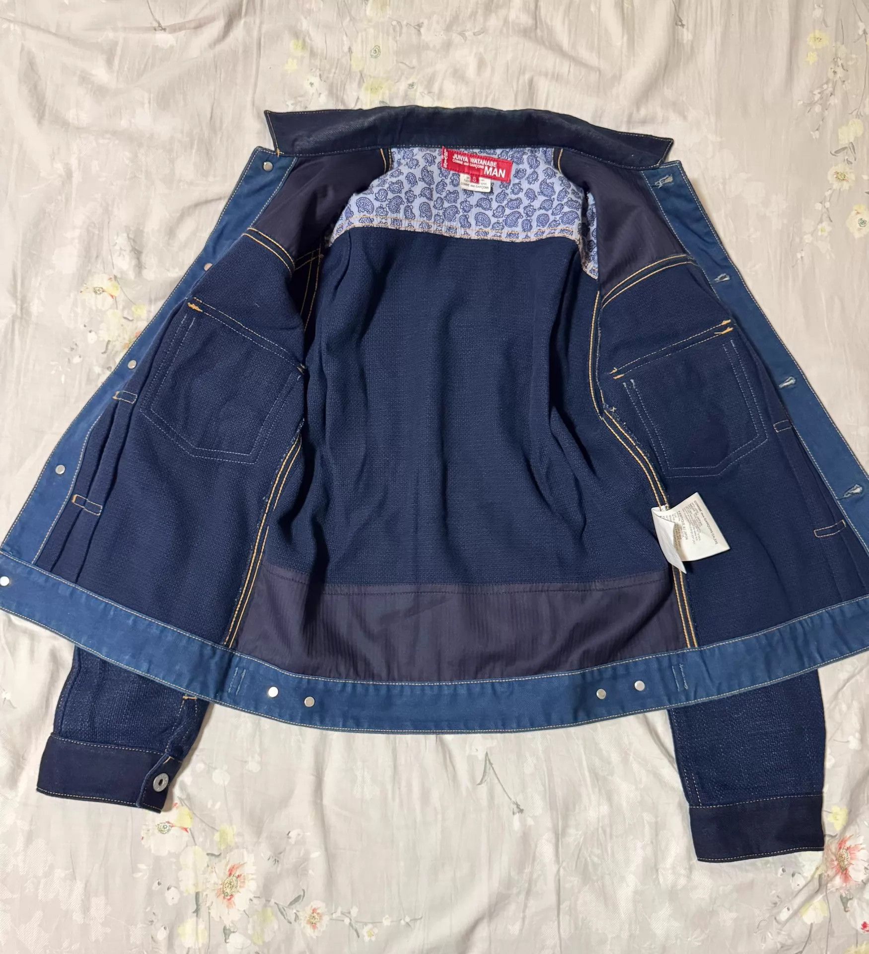 Junya Watanabe Junya Watanabe x Levi's 14aw Sashiko Indigo Jkt S Size US S / EU 44-46 / 1 - 6 Thumbnail