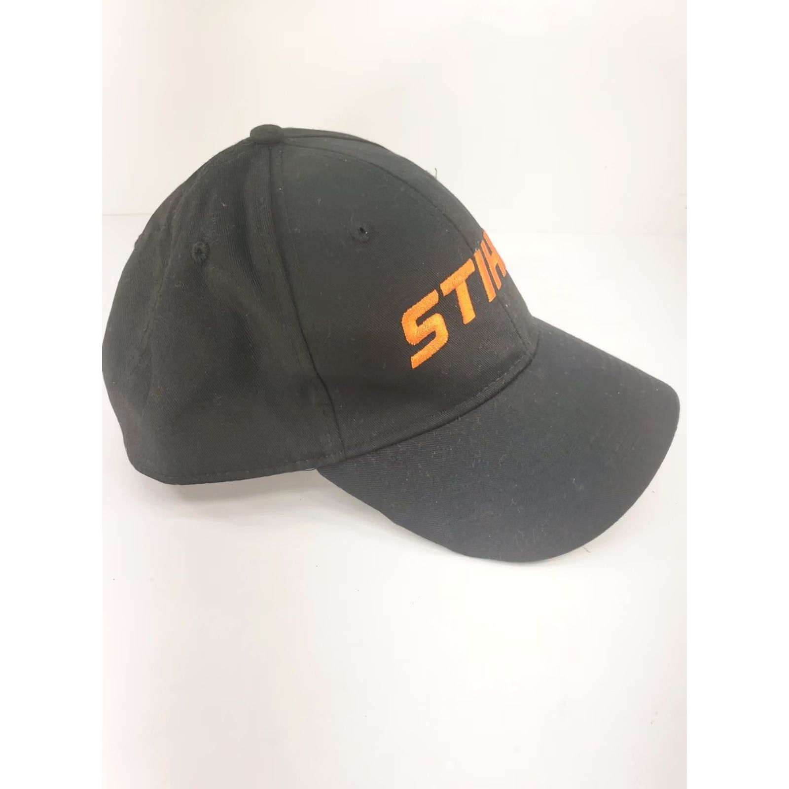 Logo 7 STIHL Men's Baseball Cap Adjustable Black Logo Letters Outdoor Classic Size ONE SIZE - 4 Thumbnail