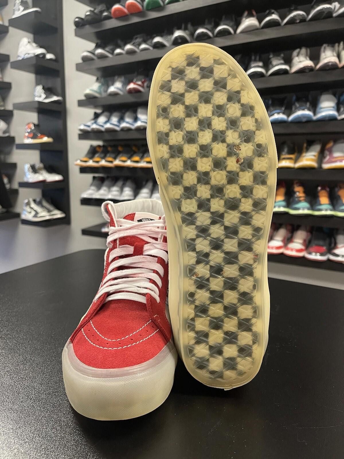Vans Size 11 - Vans Palm Angels x Sk8-Hi VLT LX 'Chili Pepper' Size US 11 / EU 44 - 9 Thumbnail