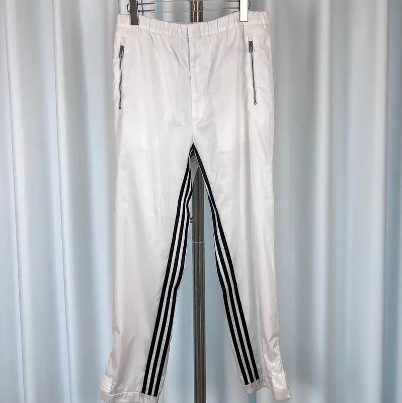 Prada Prada Men's Casual Pants in White Nylon Size US 34 / EU 50 - 1 Thumbnail