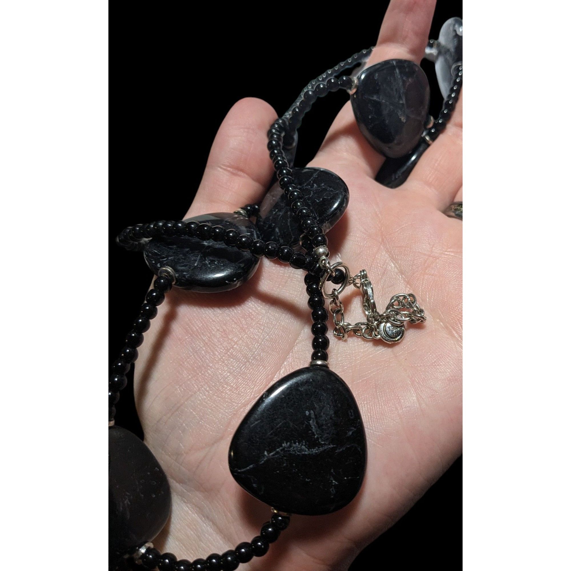Other Cato 1946 Black Beaded Necklace Size ONE SIZE - 9 Thumbnail