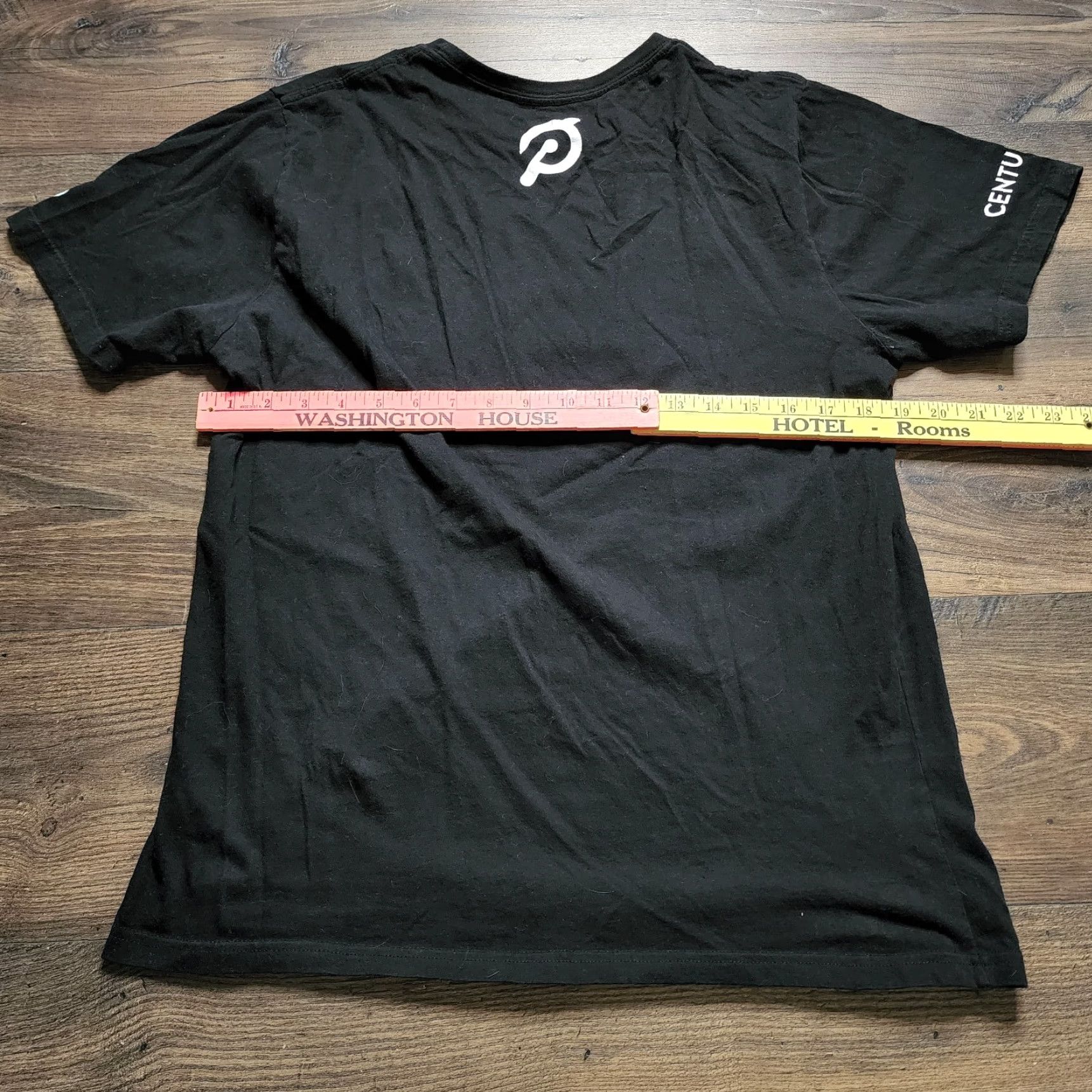 Vintage Peloton Mens L Century Club T-Shirt Black Authentic Size US L / EU 52-54 / 3 - 2 Thumbnail