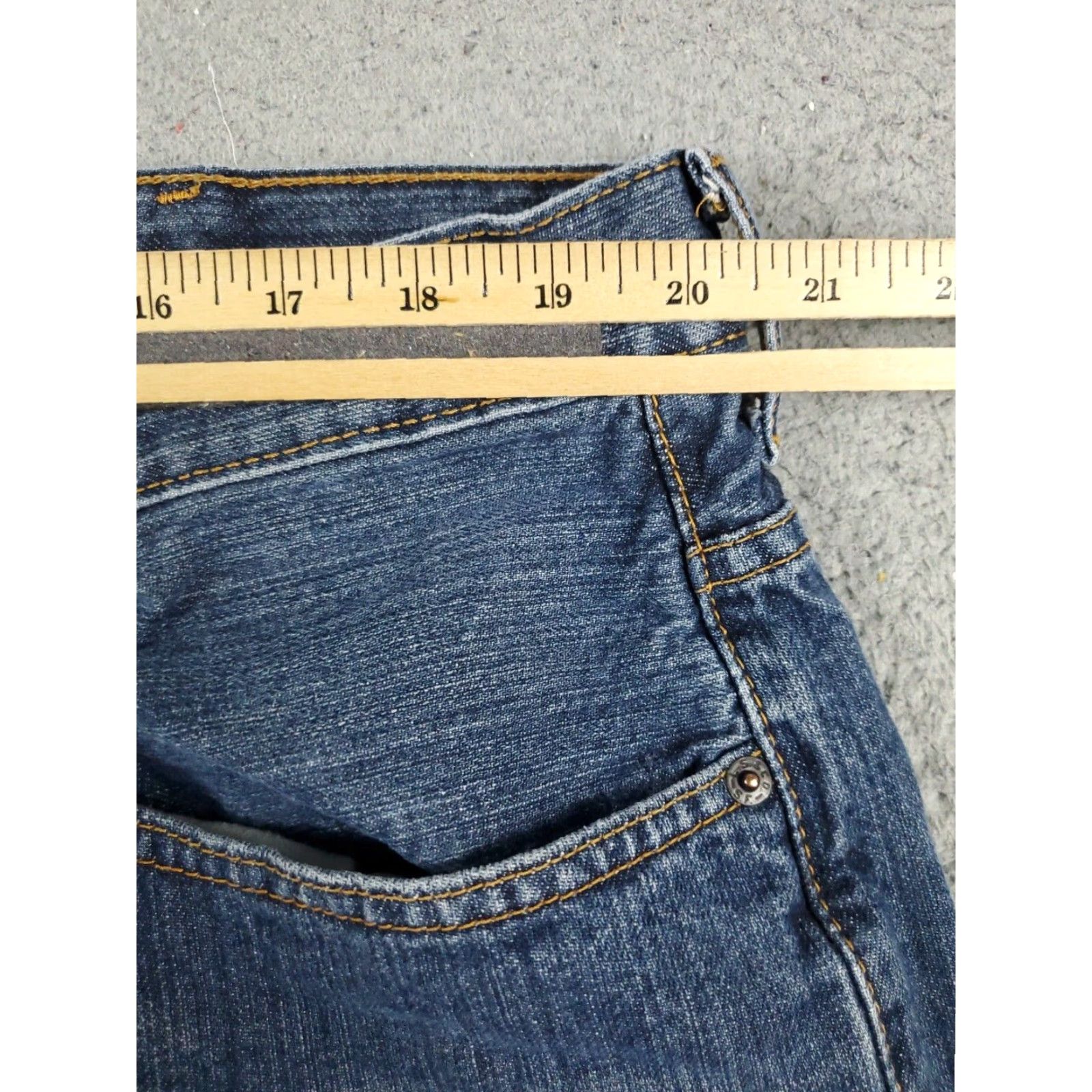 Levi's Levis 550 Straight Leg Jeans Mens 42x32 Blue Size US 42 / EU 58 - 4 Thumbnail