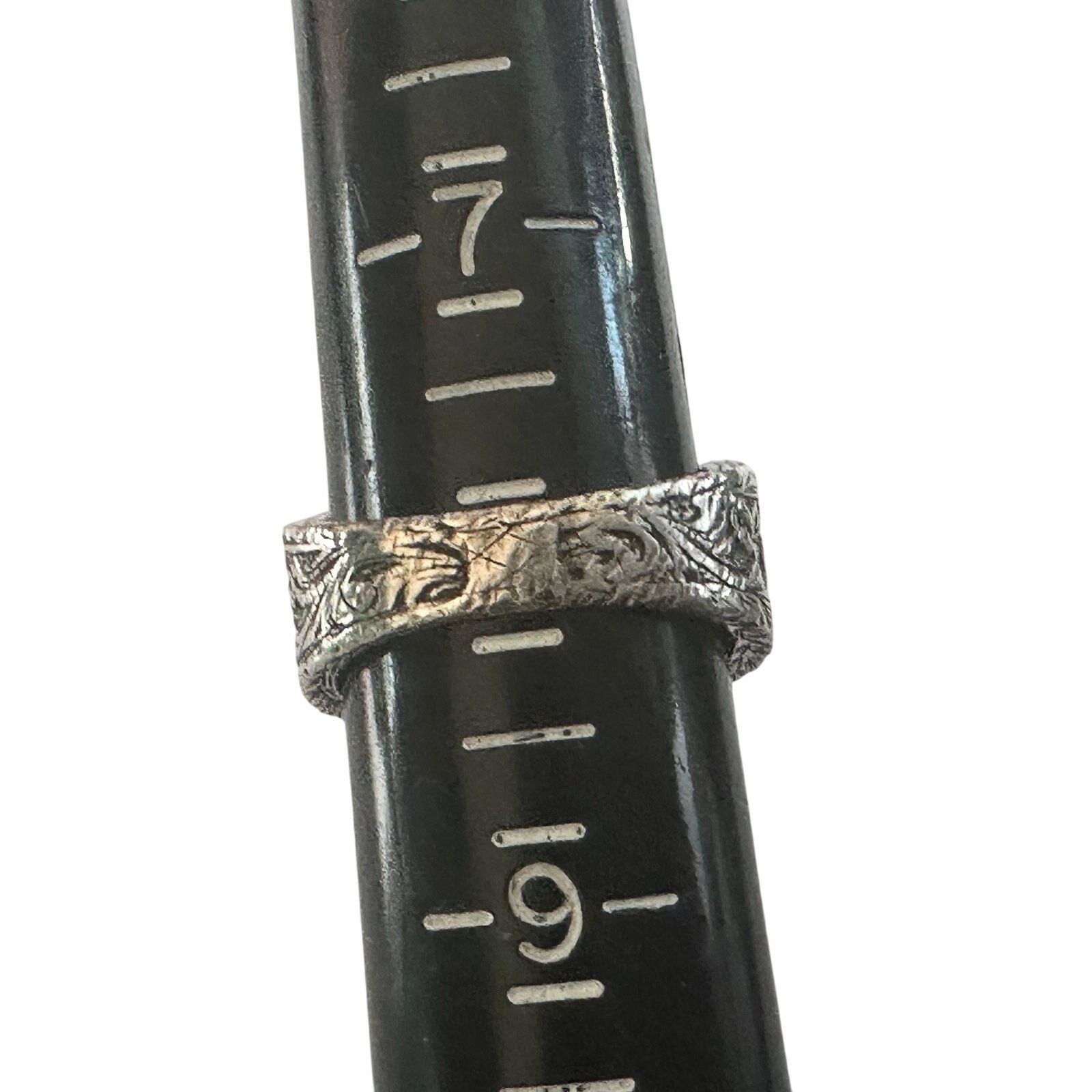 Gucci Gucci Interlocking G Arabesque Ring Sterling Silver Size ONE SIZE - 15 Thumbnail