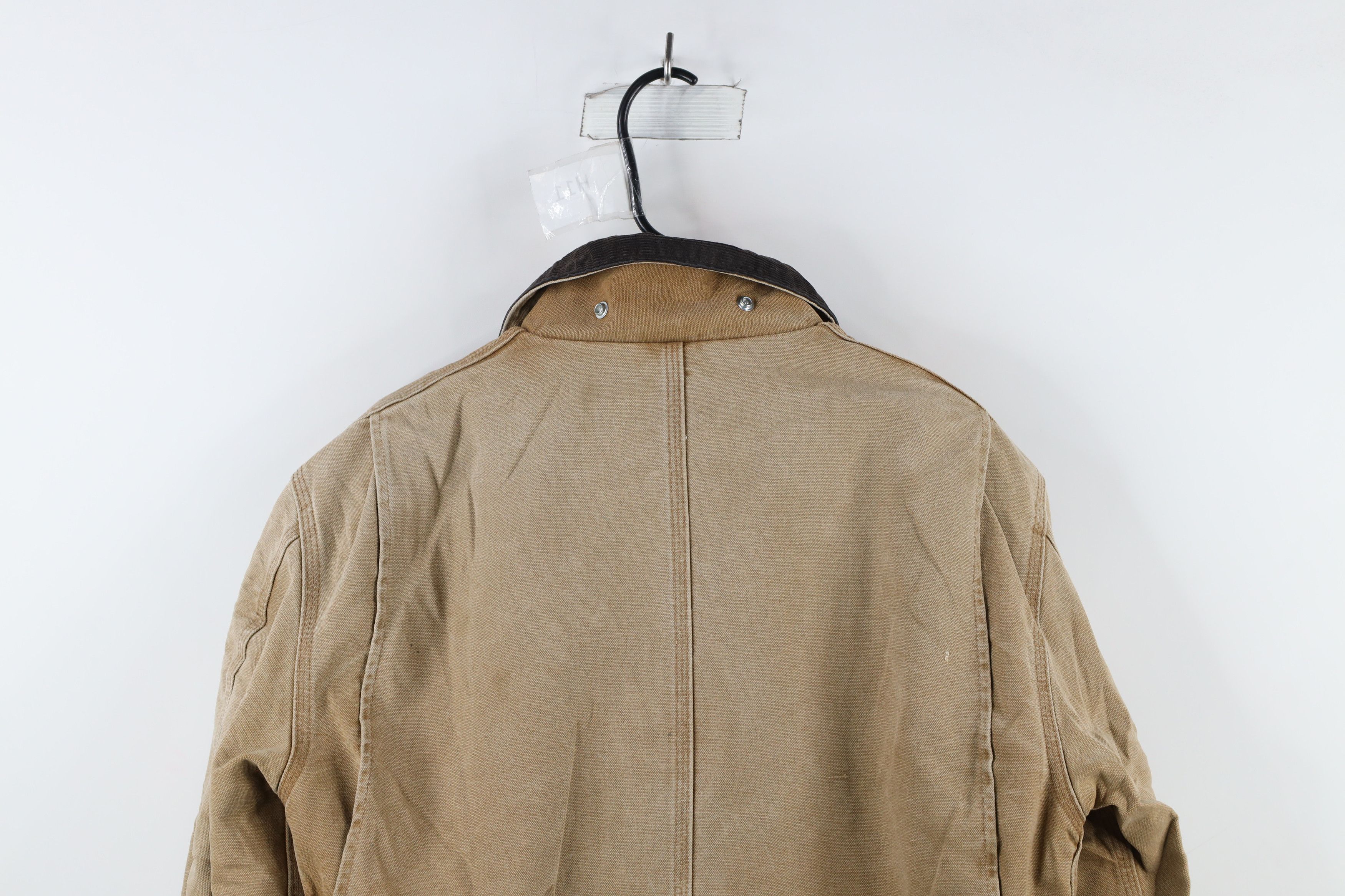 Carhartt × Vintage Vintage Carhartt Spell Out Quilted Canvas Chore Barn Jacket Size US S / EU 44-46 / 1 - 14 Thumbnail