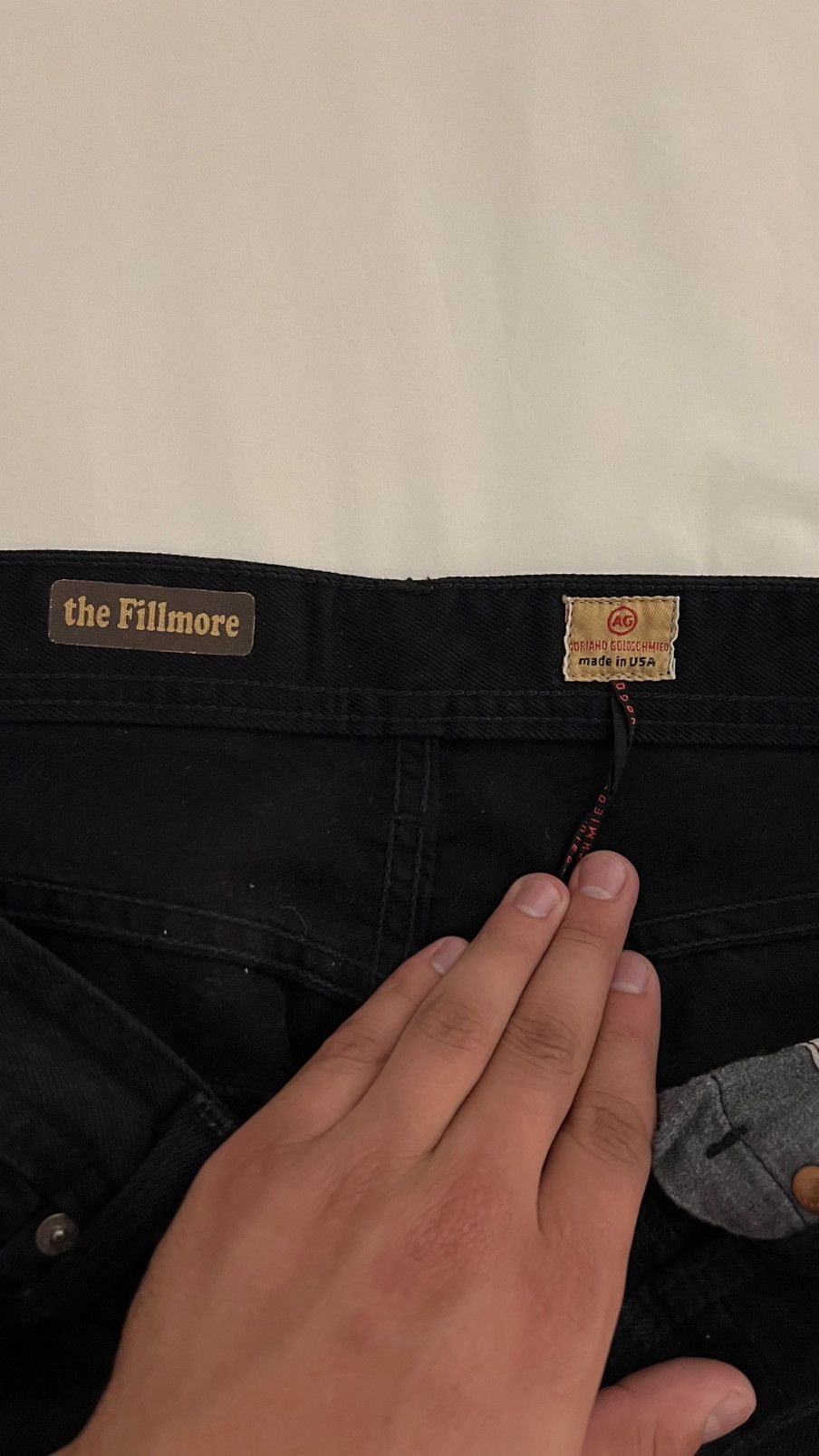 AG Adriano Goldschmied Black Jeans Size US 34 / EU 50 - 3 Thumbnail