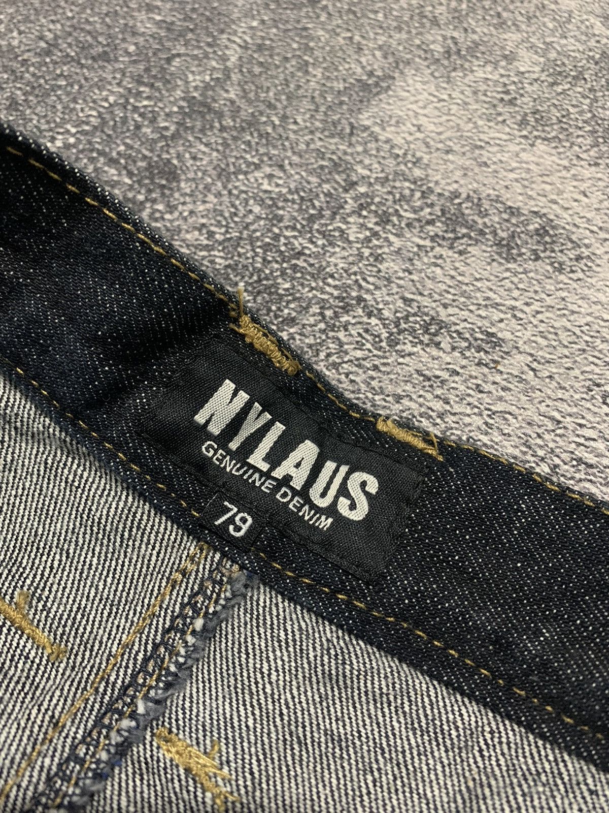 Japanese Brand Nylaus denim vintage double waist Size 30" / US 8 / IT 44 - 6 Thumbnail