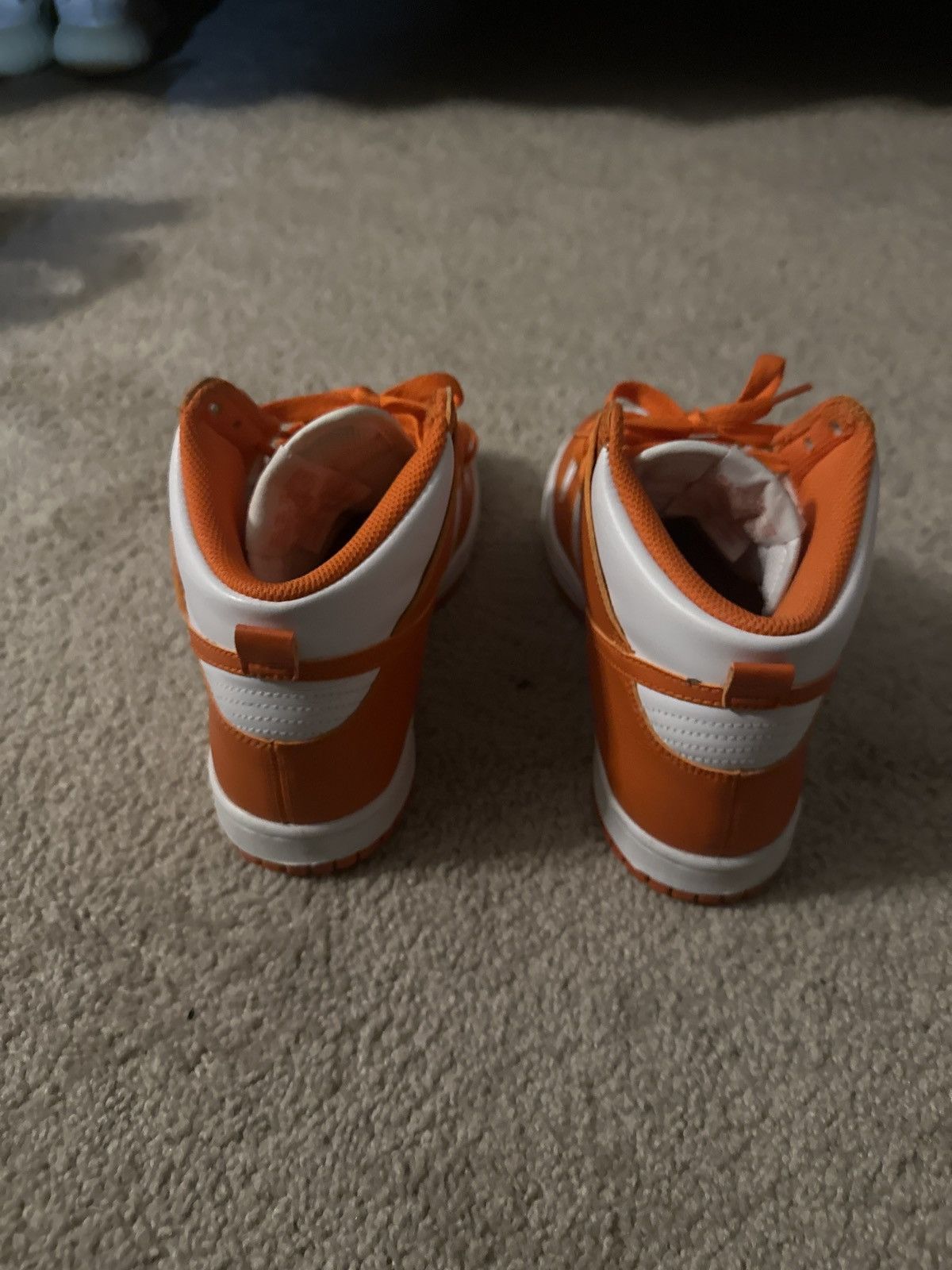 Nike Hi top dunk Syracuse Size US 5.5 / EU 38 - 3 Thumbnail