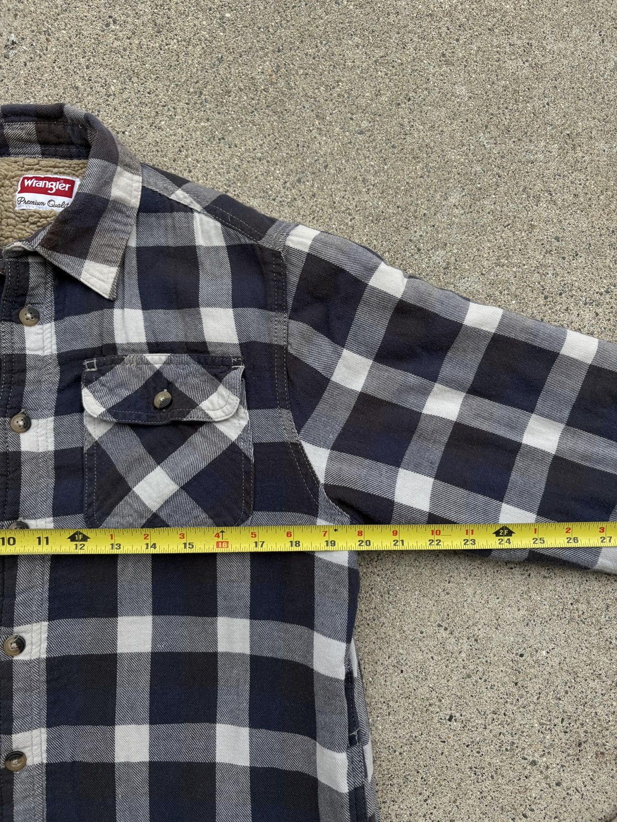 Billy Hill × Wrangler Vintage Wrangler Navy Sherpa Lined Flannel Jacket Size S Size US S / EU 44-46 / 1 - 5 Thumbnail