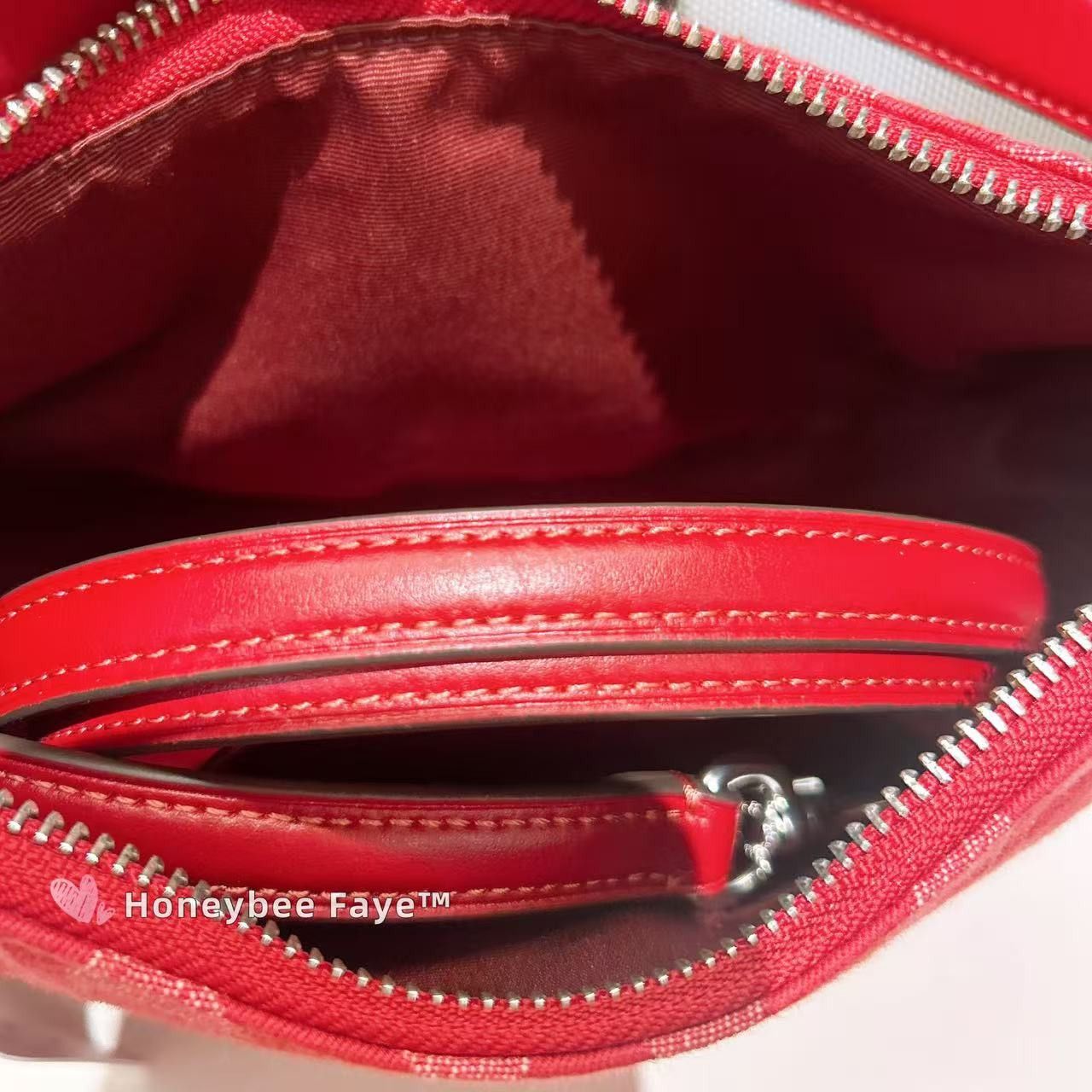 Coach Teri Shoulder Bag In Signature Denim CDE43 Size ONE SIZE - 6 Thumbnail