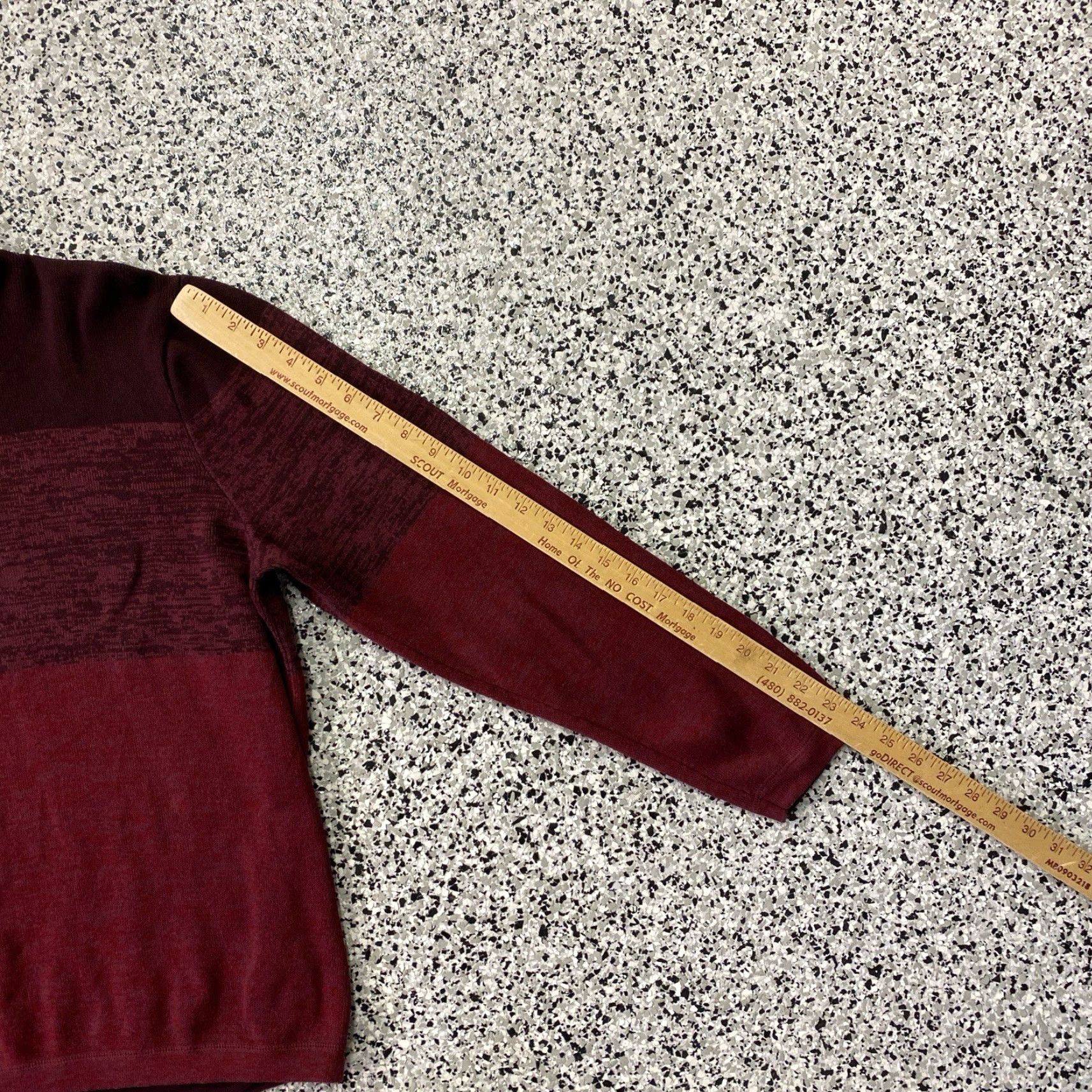 Vintage REI Mens Quarter Zip Sweatshirt Red Long Sleeve Adult Cotton Blend L Regular Mens Zip Pullover Outdoor Activewear Size US L / EU 52-54 / 3 - 3 Thumbnail