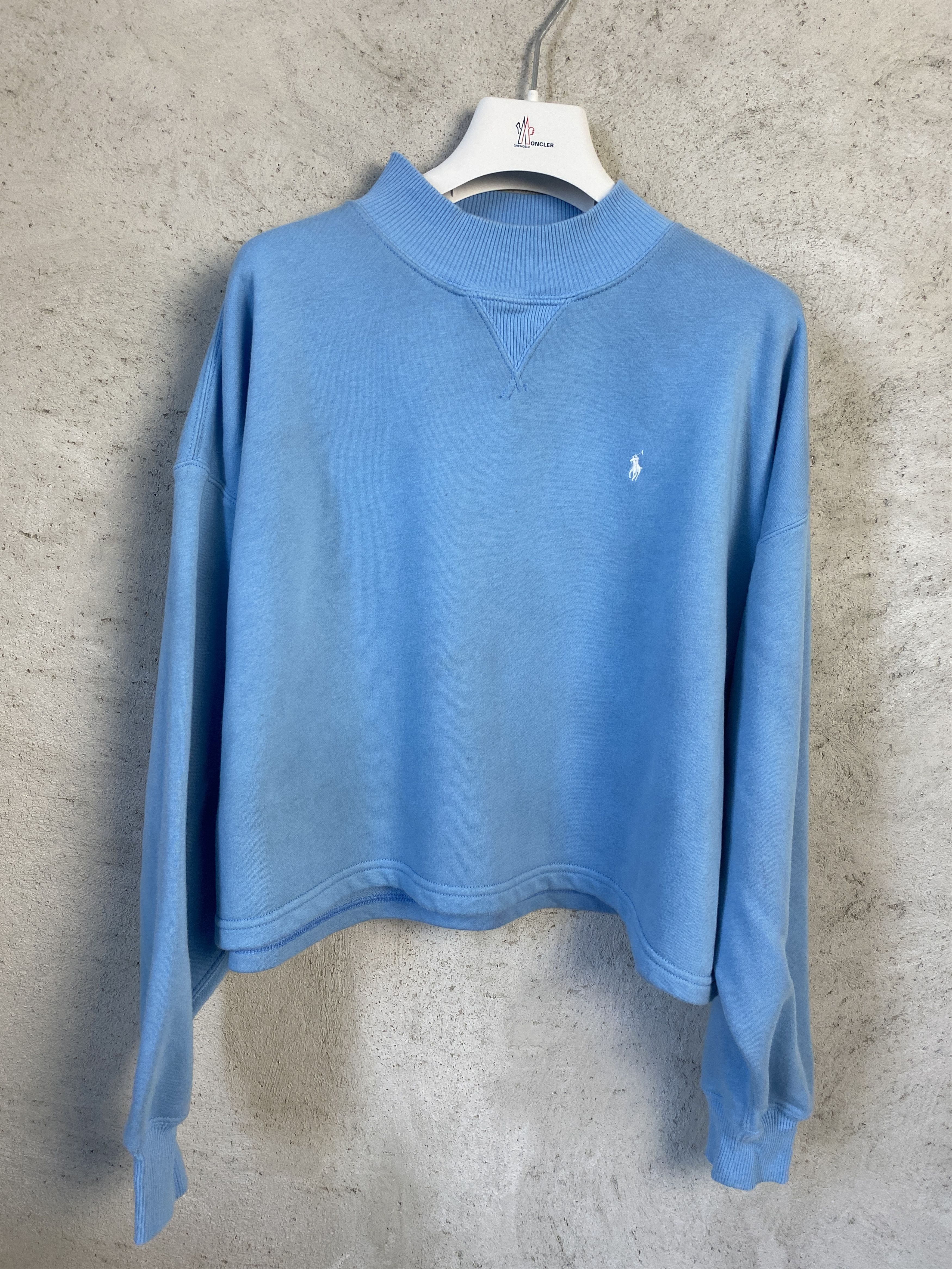 Polo Ralph Lauren Polo Ralph Lauren small pony crop sweatshirt crewneck Size M / US 6-8 / IT 42-44 - 1 Thumbnail