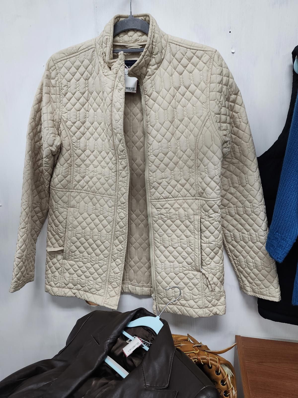Izod Izod quilted beige jacket Size M / US 6-8 / IT 42-44 - 1 Thumbnail