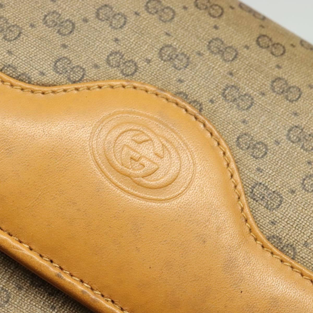Gucci GUCCI Micro GG Supreme Shoulder Bag Pvc Beige Gold 004 106 Size ONE SIZE - 12 Thumbnail