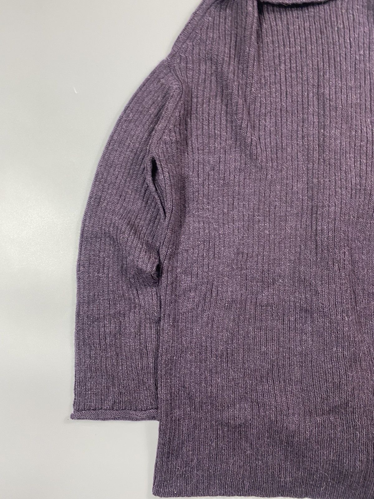 Yohji Yamamoto Archive! A/W 2010 Y’s- Asymmetrical Mohawk Knit Sweater Size US L / EU 52-54 / 3 - 15 Thumbnail