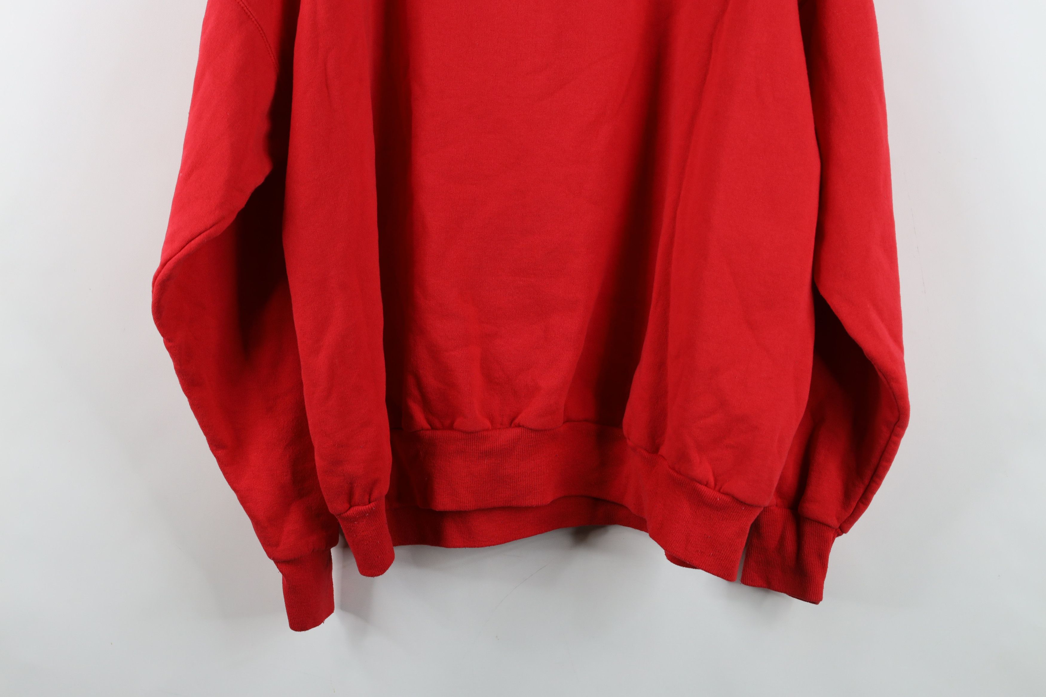 Vintage Vintage 90s Streetwear Christmas Holidays Cat Sweatshirt Size XL / US 12-14 / IT 48-50 - 14 Thumbnail