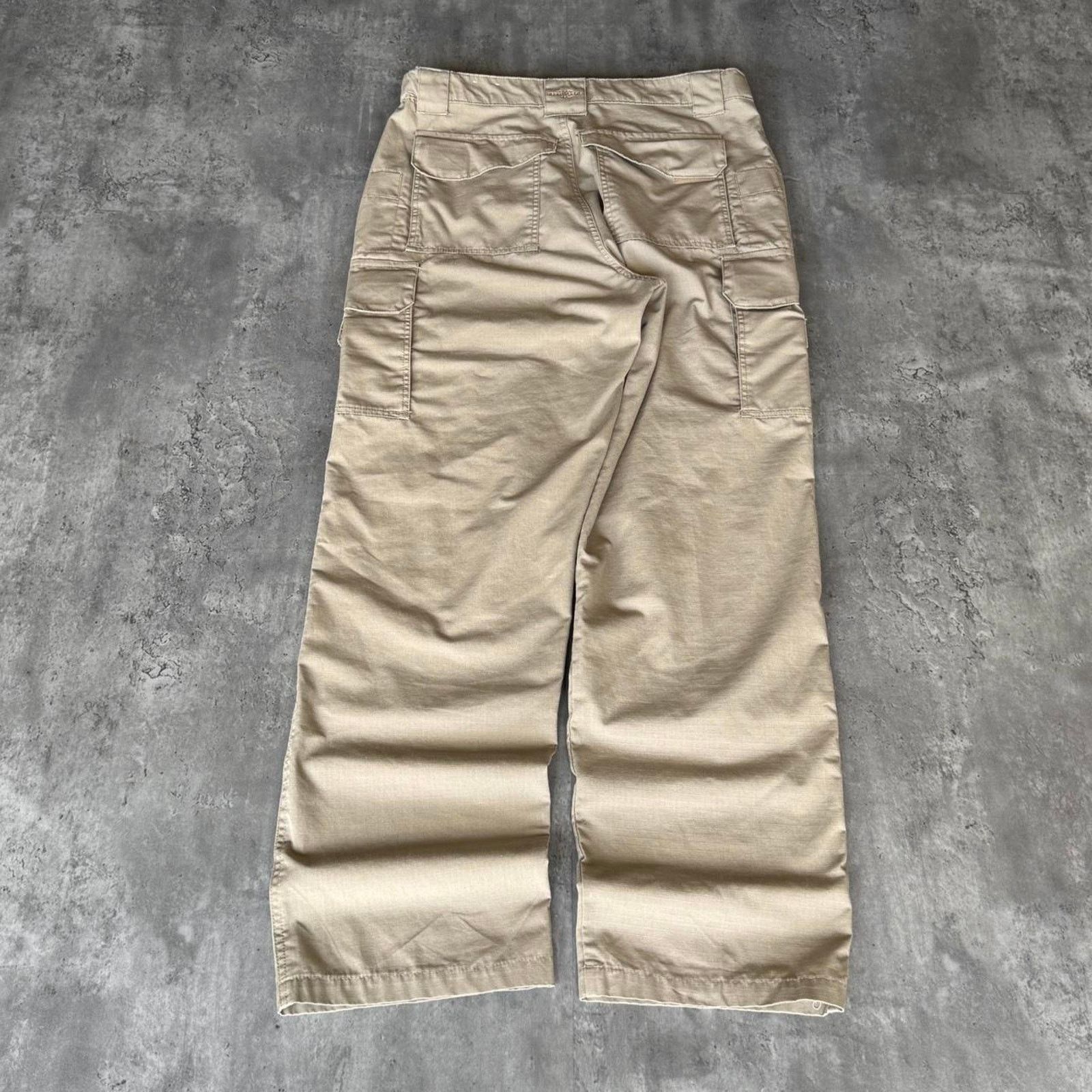 Japanese Brand × Tru-Spec × Vintage Vintage Y2K TruSpec Double Knee Technical Cargo Skater Pants Size US 35 - 2 Thumbnail