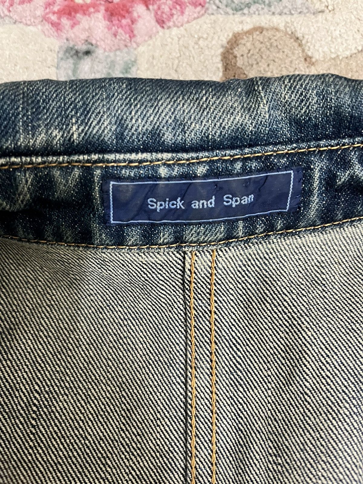 Japanese Brand Vintage Spick and Span Biker Denim Style Jacket Size US S / EU 44-46 / 1 - 7 Thumbnail