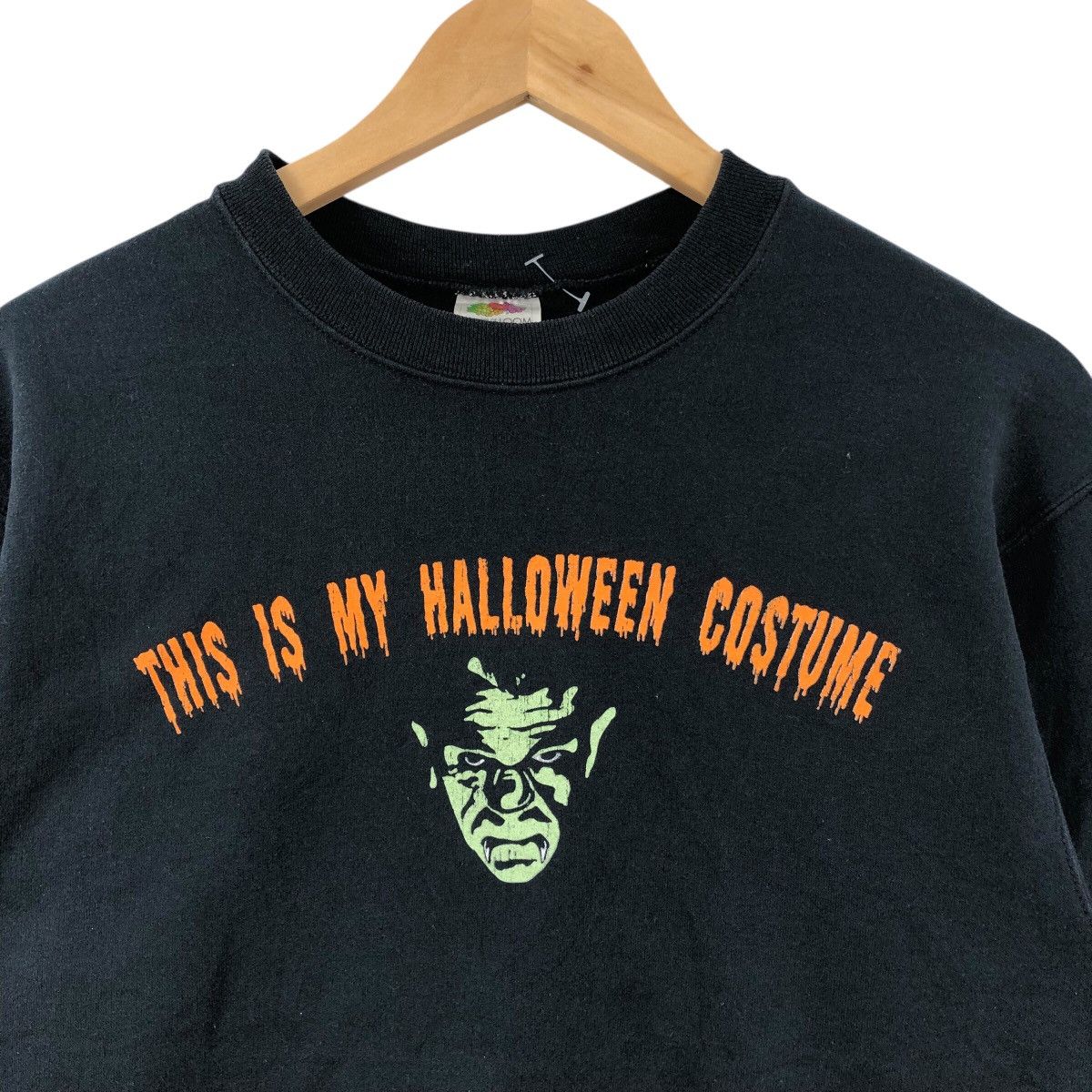 Vintage Vintage 90sMovie FRANKENSTEIN This Is MyHalloween Sweatshirt Size US M / EU 48-50 / 2 - 3 Thumbnail
