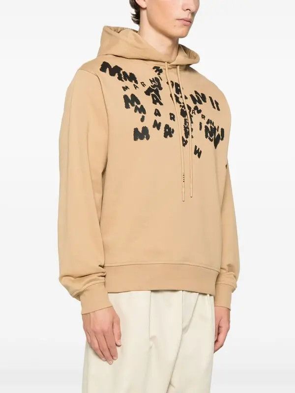 Marni o1w1db10526 Hoodie in Beige Size US S / EU 44-46 / 1 - 3 Thumbnail