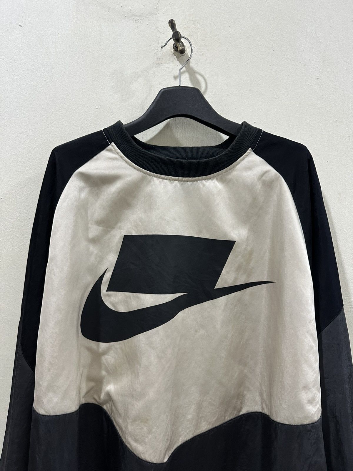 Nike × Vintage Nike Blank Swoosh Sweater Size US L / EU 52-54 / 3 - 2 Thumbnail