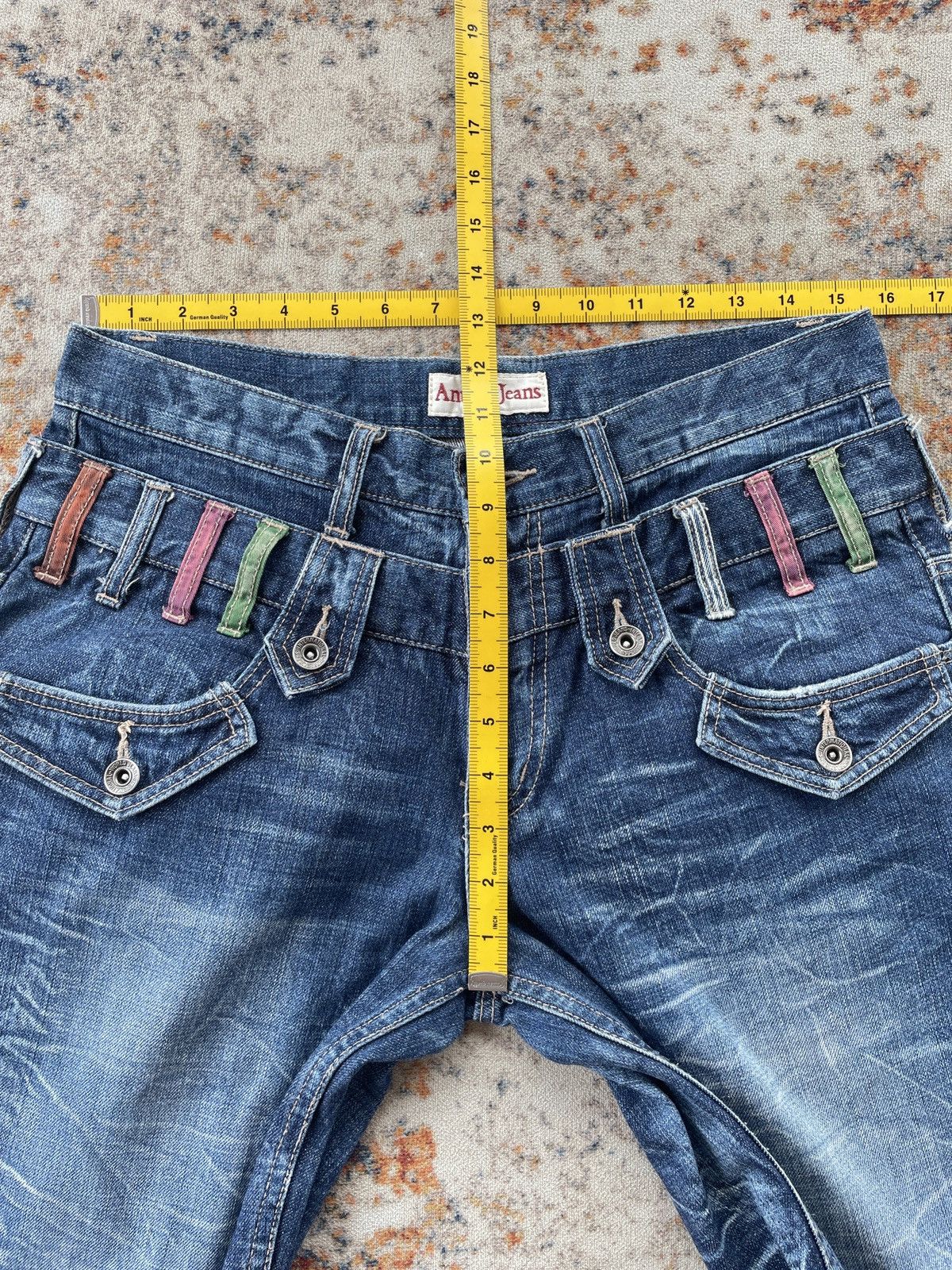 Hysteric Glamour ANTFUI DOUBLEWAIST LOOKLIKE HYSTERIC JEANS Size US 31 - 7 Thumbnail