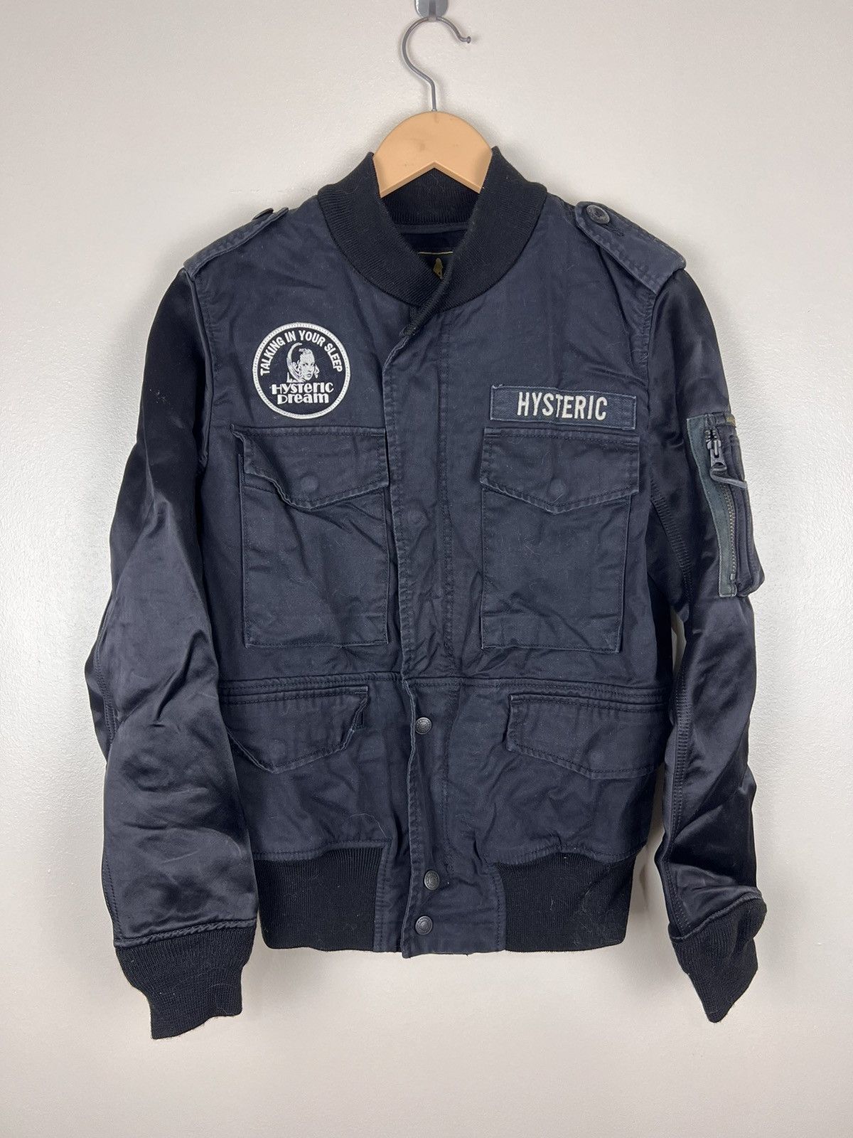 Hysteric Glamour VINTAGE HYSTERIC GLAMOUR MILITARY MULTI POCKET JACKET Size M / US 6-8 / IT 42-44 - 1 Thumbnail