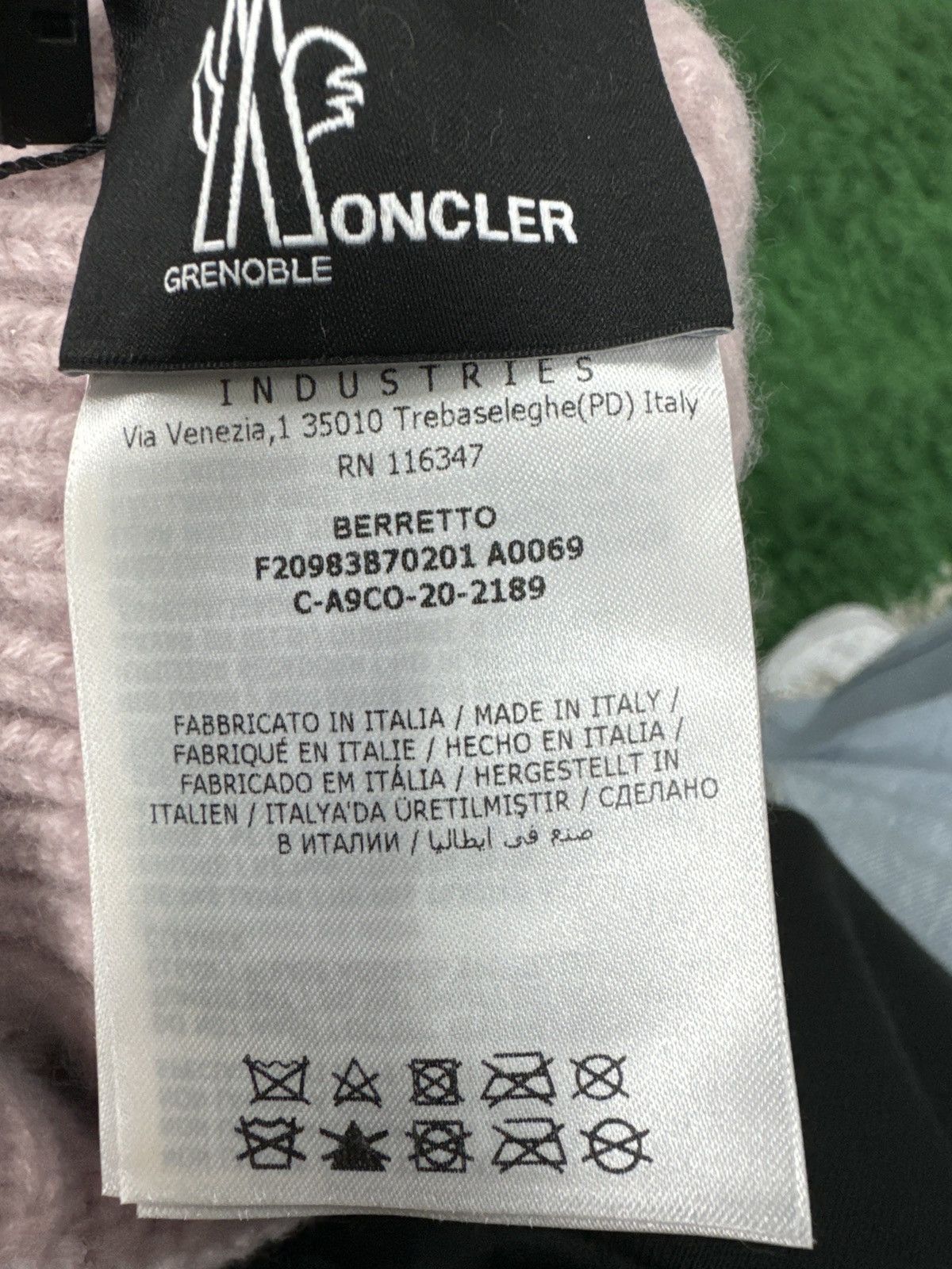 Moncler Moncler Beanie pink Size ONE SIZE - 3 Thumbnail
