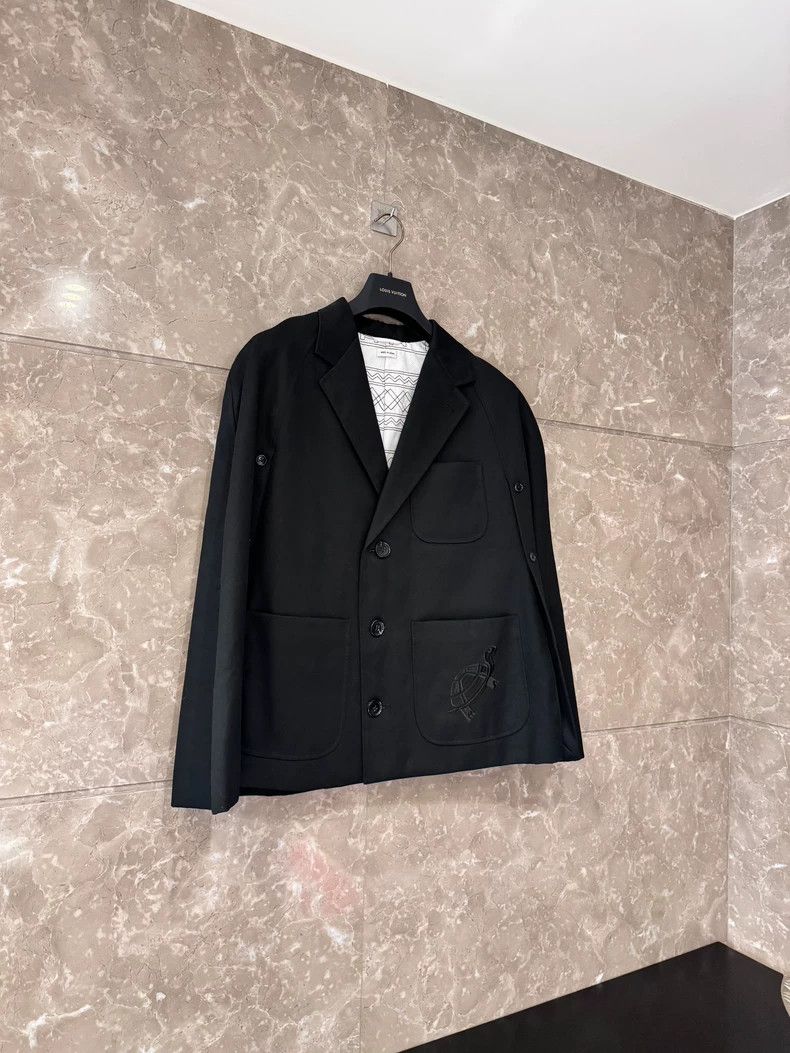 Thom Browne Thom Browne size1 A beautiful embroidered cloak Size US S / EU 44-46 / 1 - 1 Thumbnail