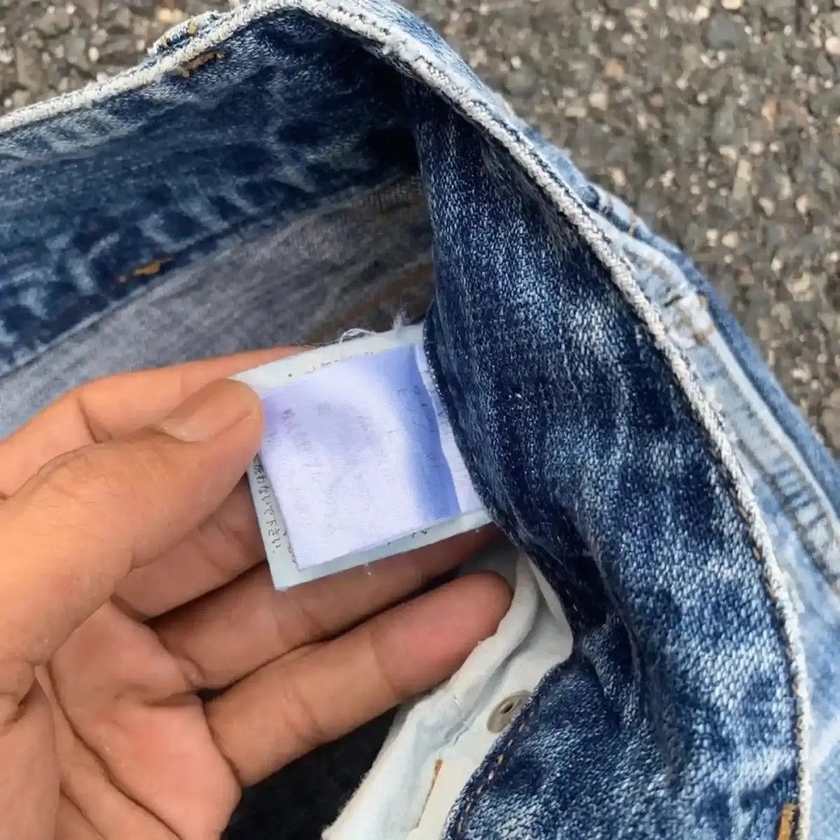 Japanese Brand FLARE/BOOTCUT 💥 VINTAGE VENCE JEANS DISTRESSED DENIM PANTS Size US 28 / EU 44 - 9 Thumbnail