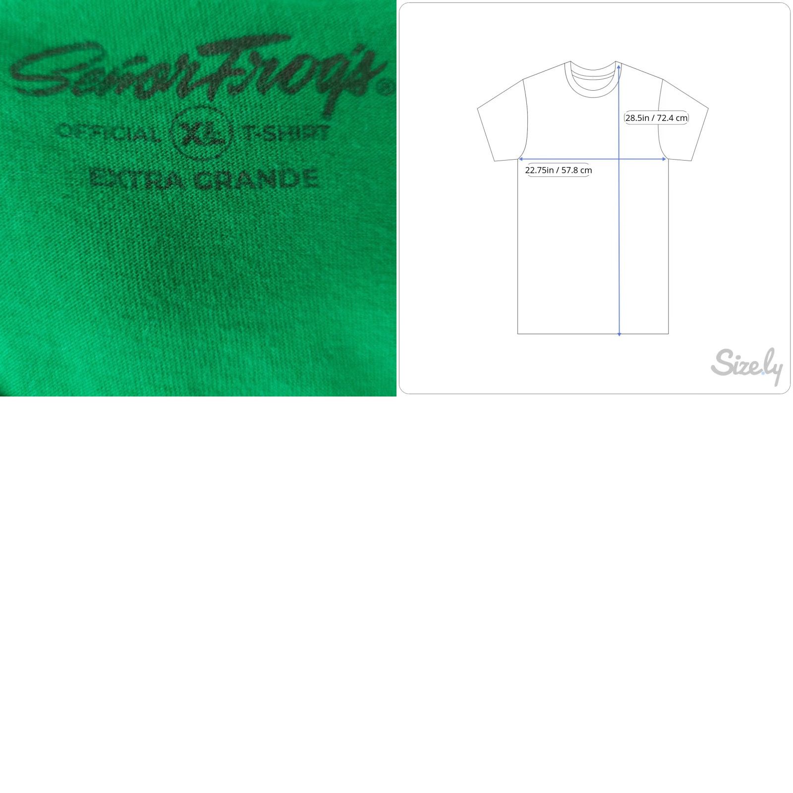 Vintage Senor Frogs Mexico T Shirt Mens XL Green Travel Destination Tee Shirt Size US XL / EU 56 / 4 - 8 Thumbnail